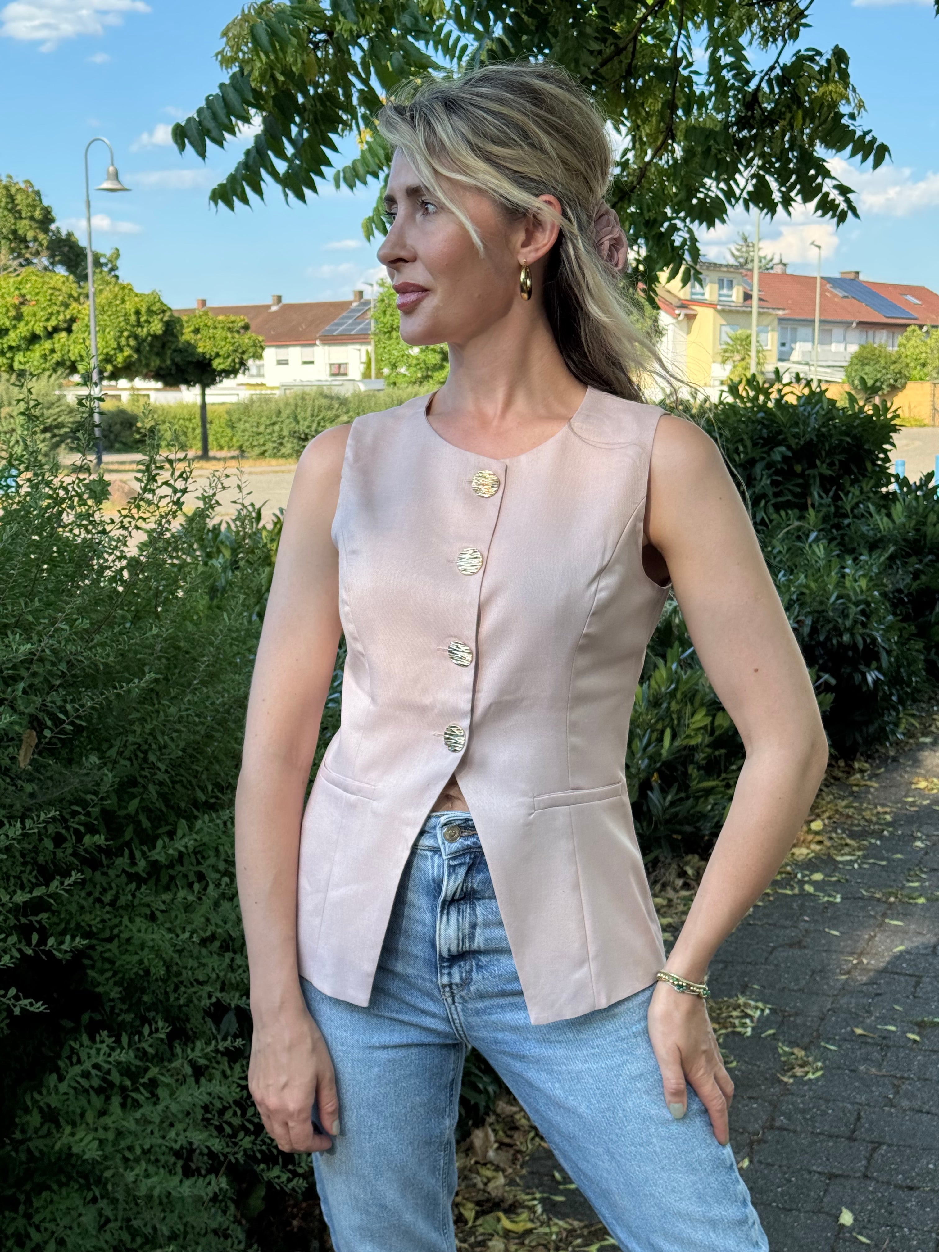 EINZELTEIL Weste beige UMTAUSCH AUSGESCHLOSSEN