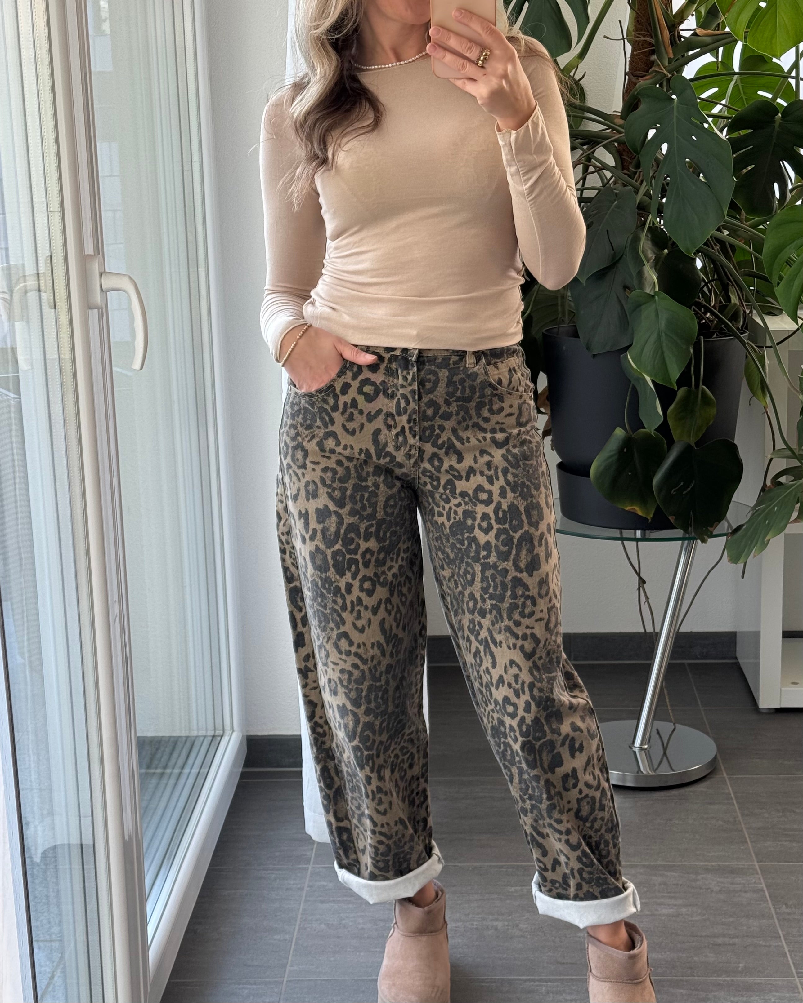 Stretch Balloon Jeans Leo