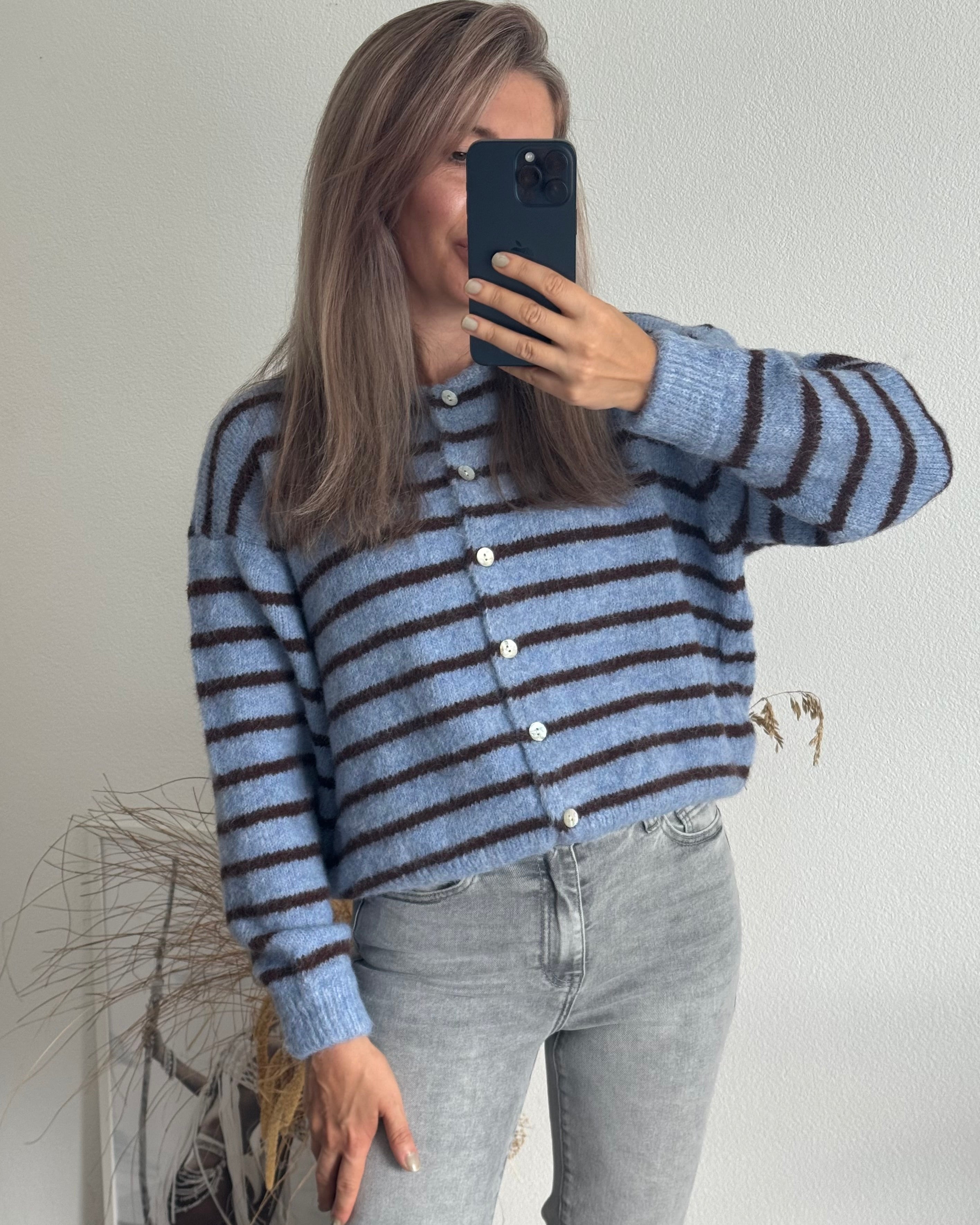 Cardigan Nele Bordeaux