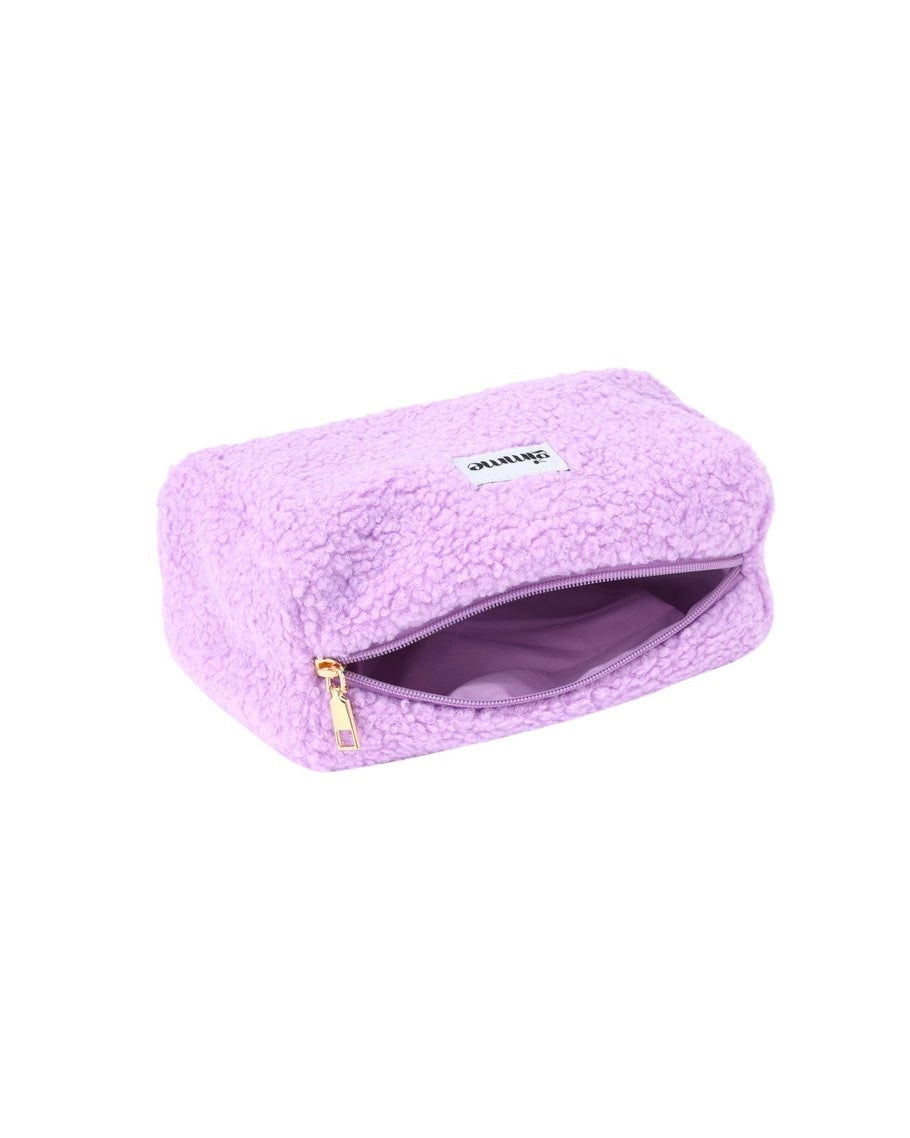 Kosmetiktasche Teddy Lila