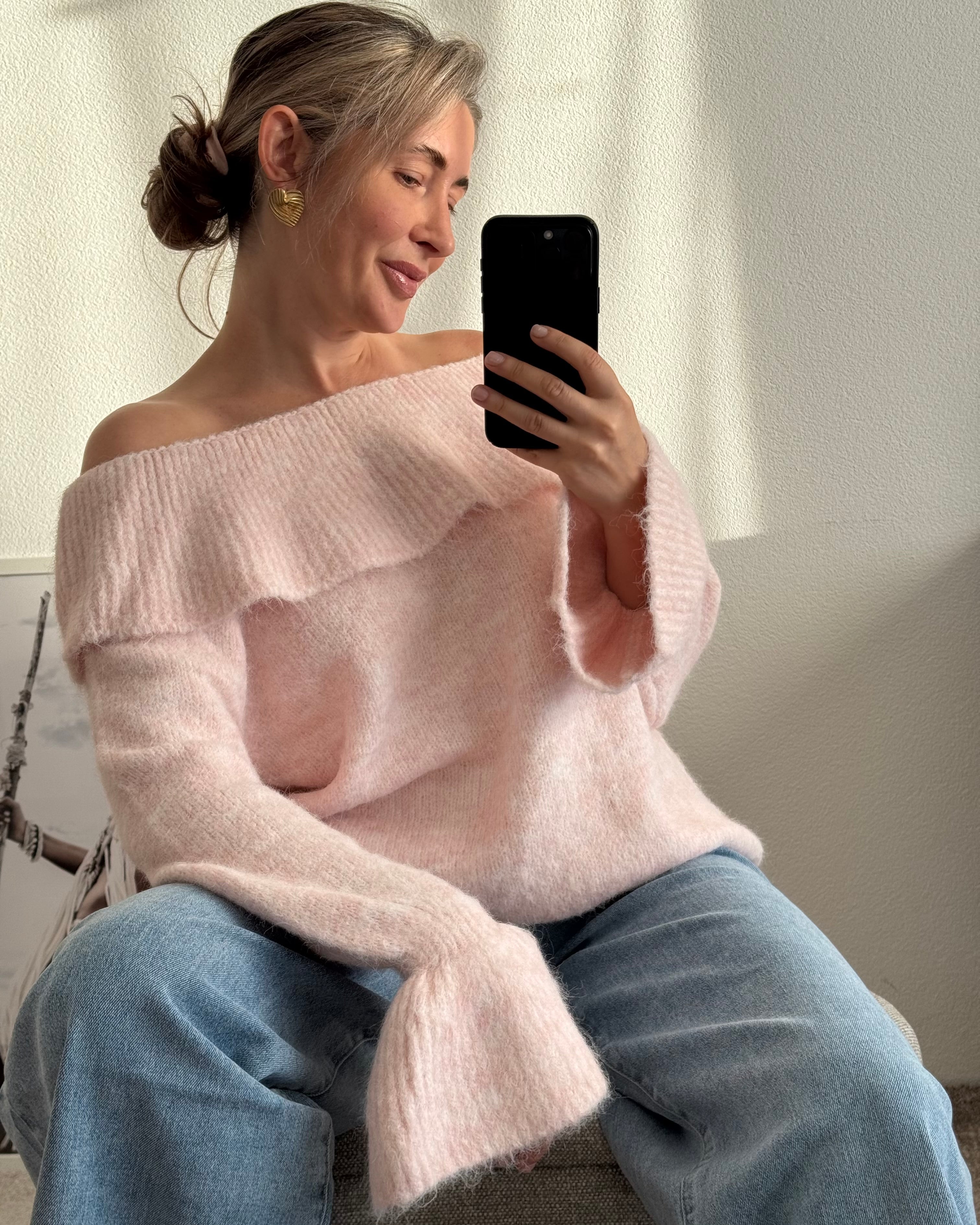 Pullover Softly Touch rosa