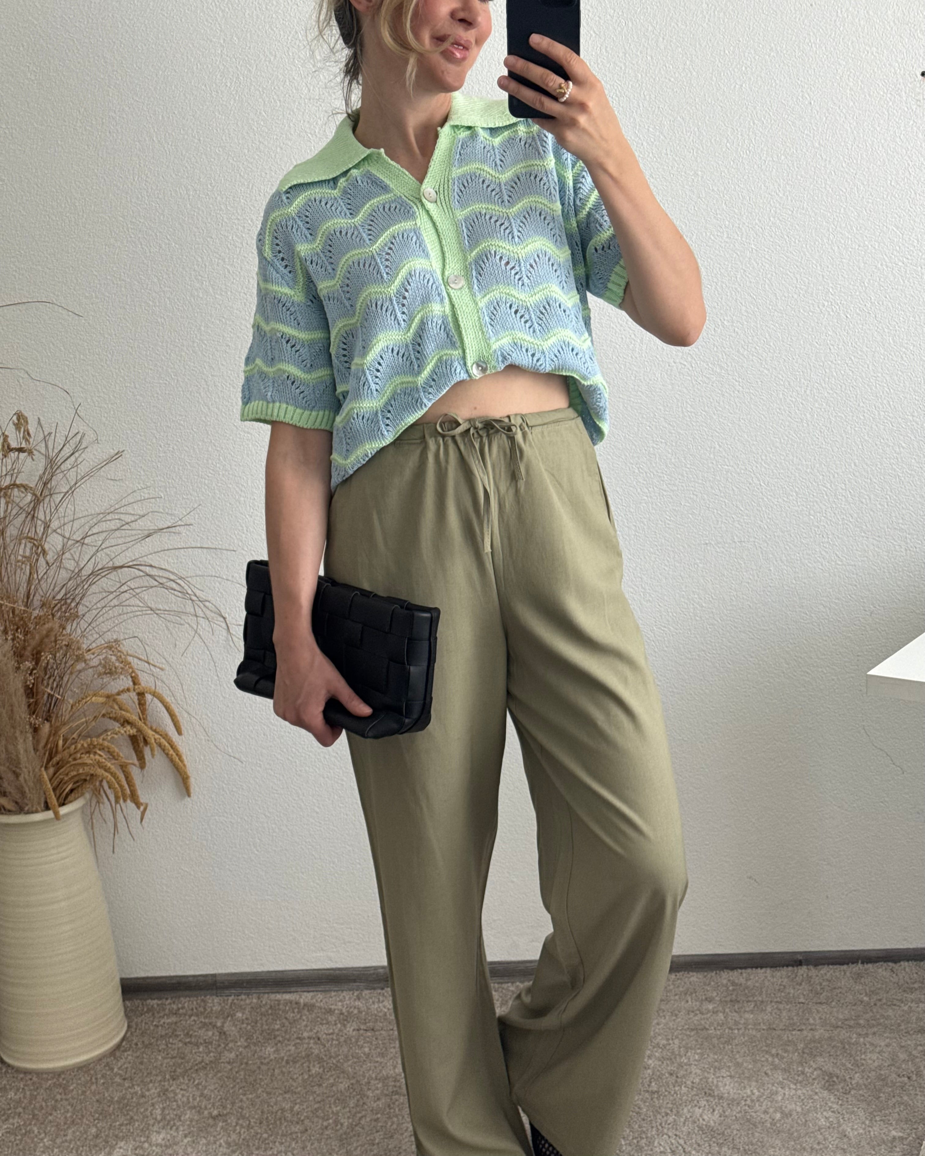 Leinenhose Khaki