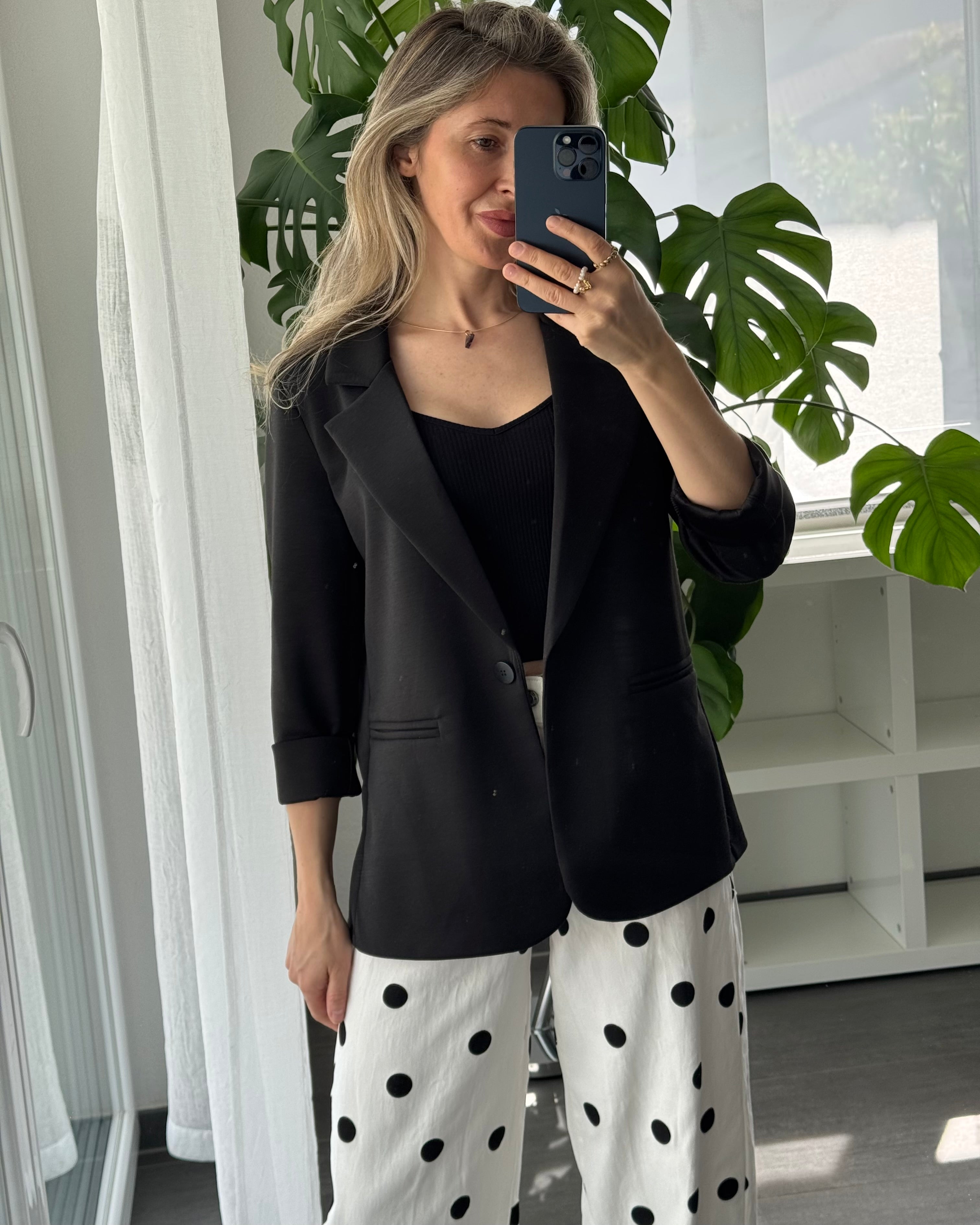 Daily Comfort Blazer schwarz