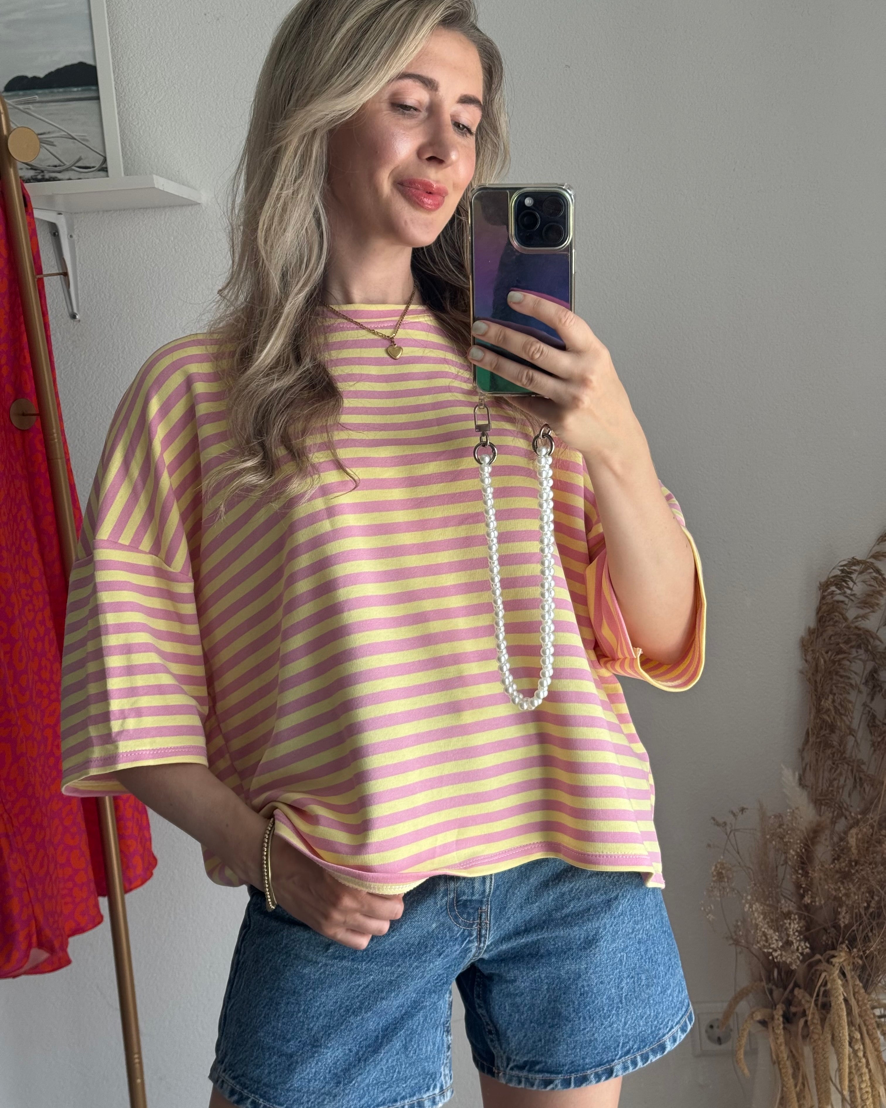 GESTREIFTES T-SHIRT FEELS GOOD