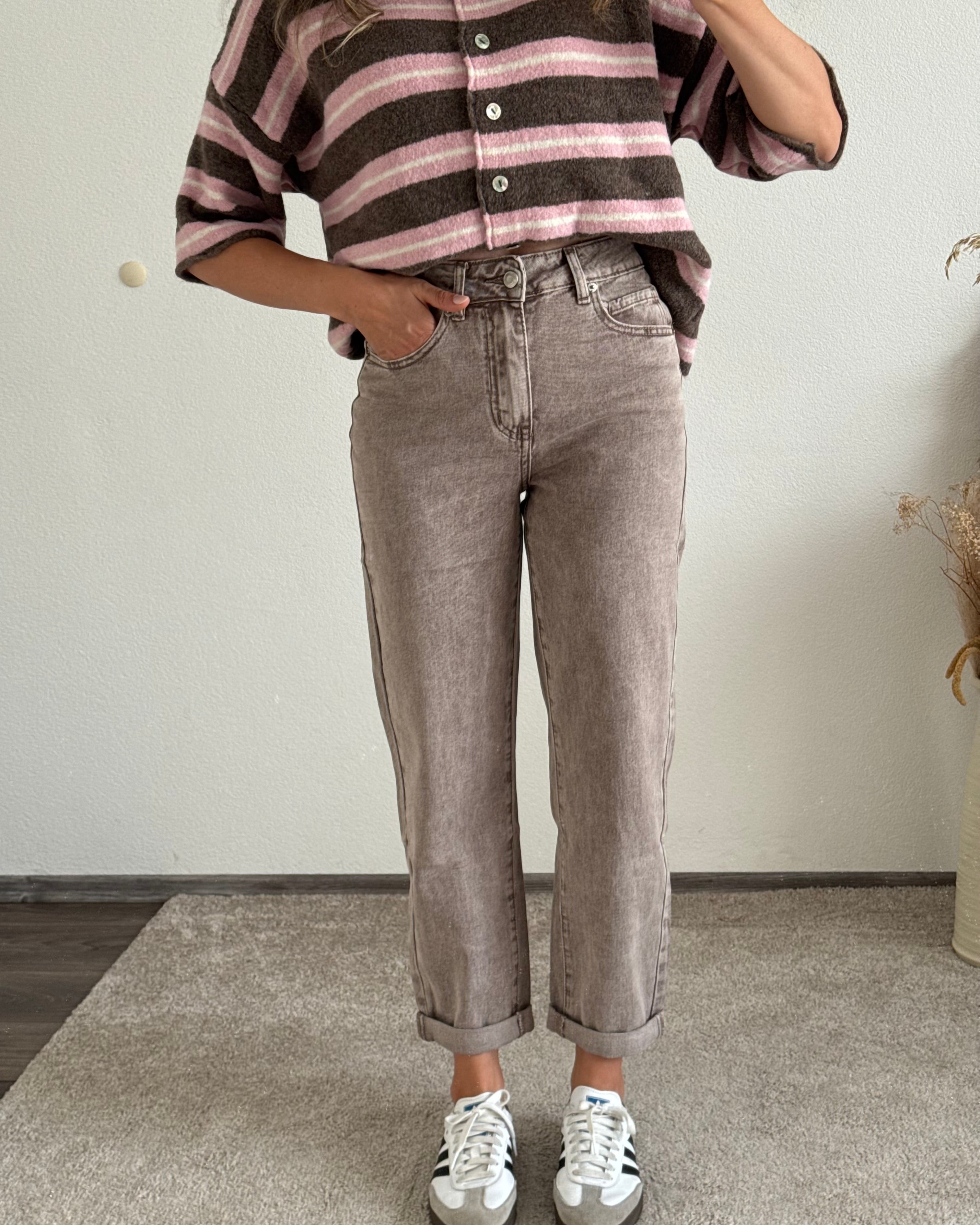 MOM JEANS Mocha