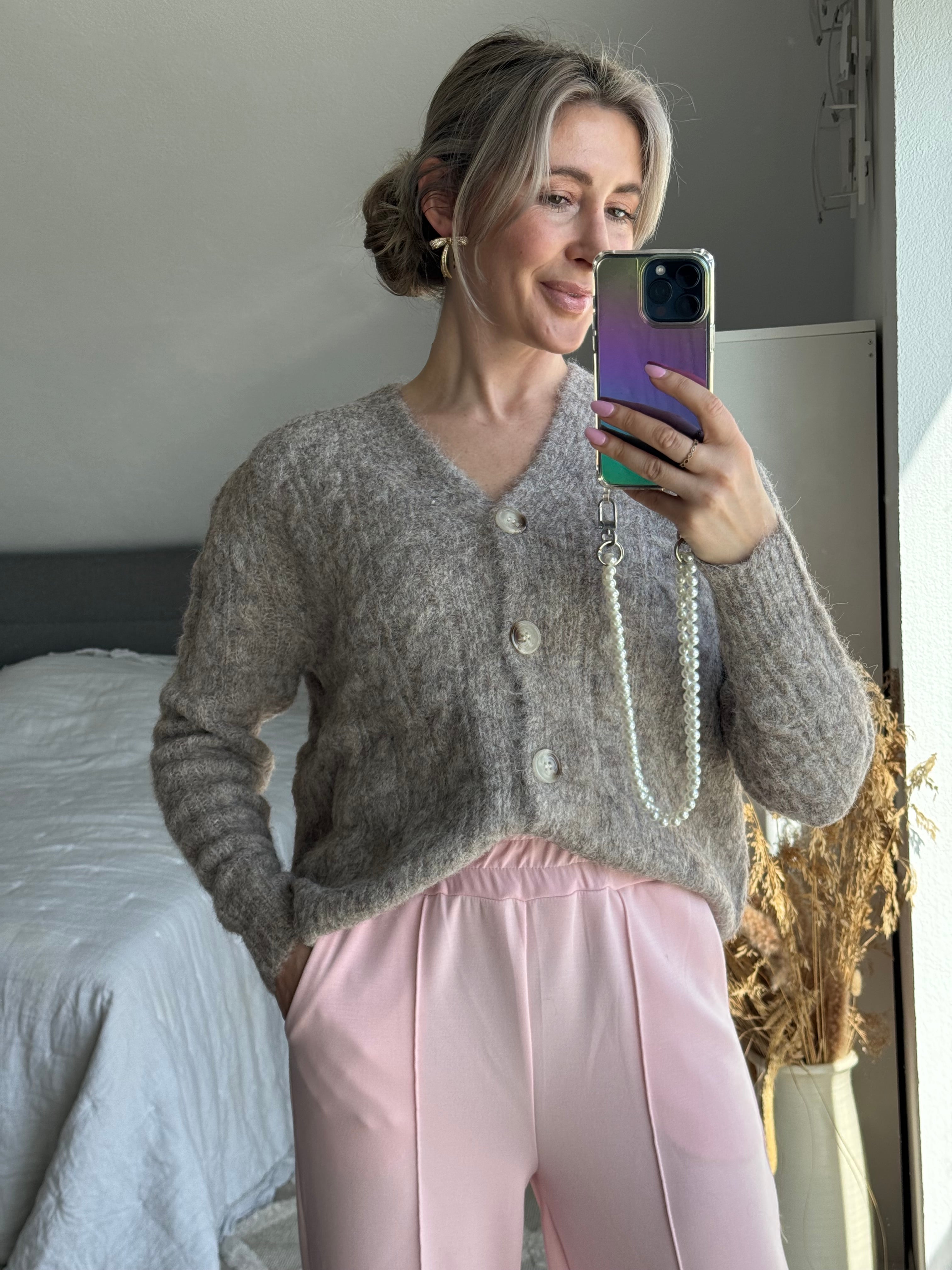 Cardigan Softi Taupe
