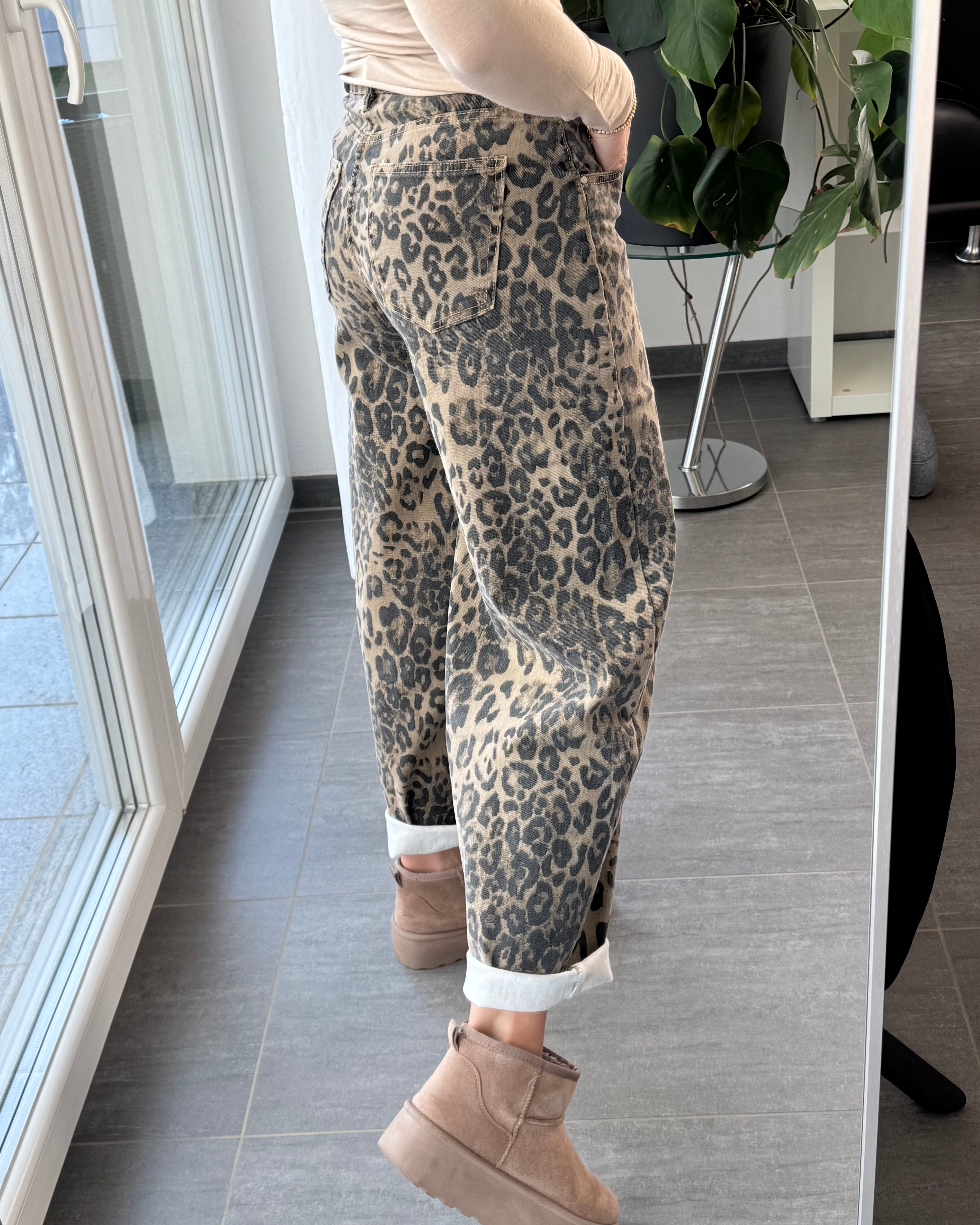Stretch Balloon Jeans Leo