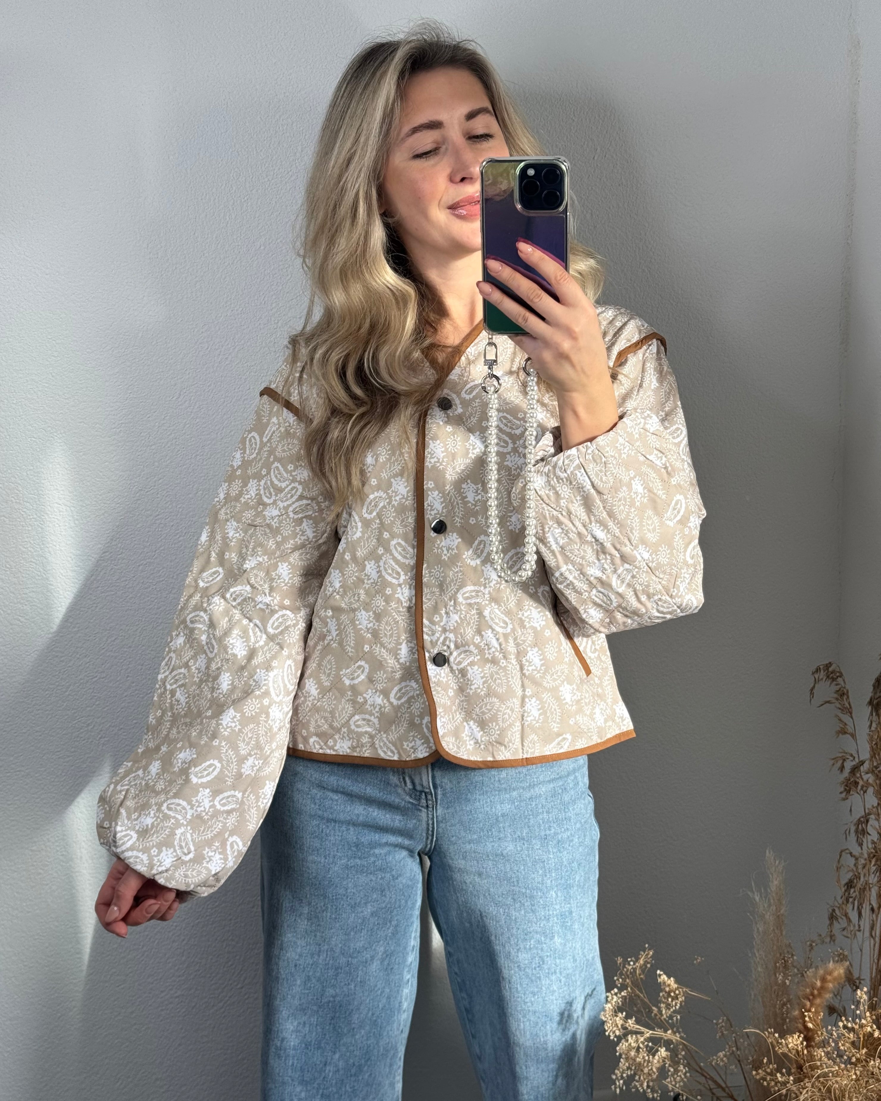 Leichte Jacke SPRING beige
