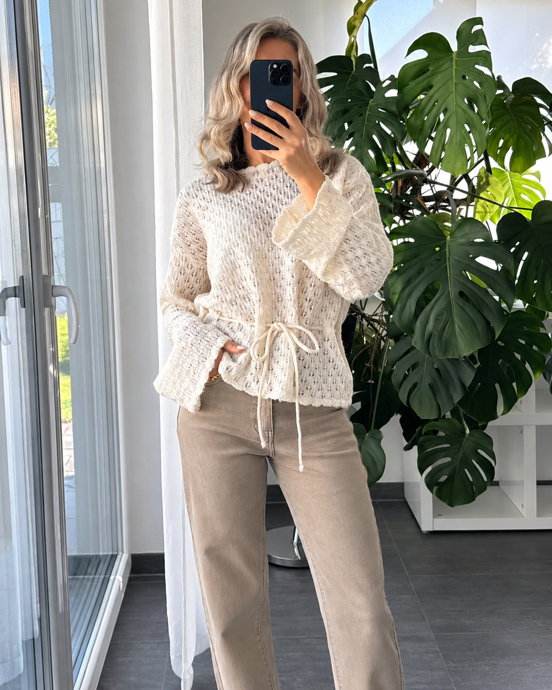Strickpullover Elodie Creme