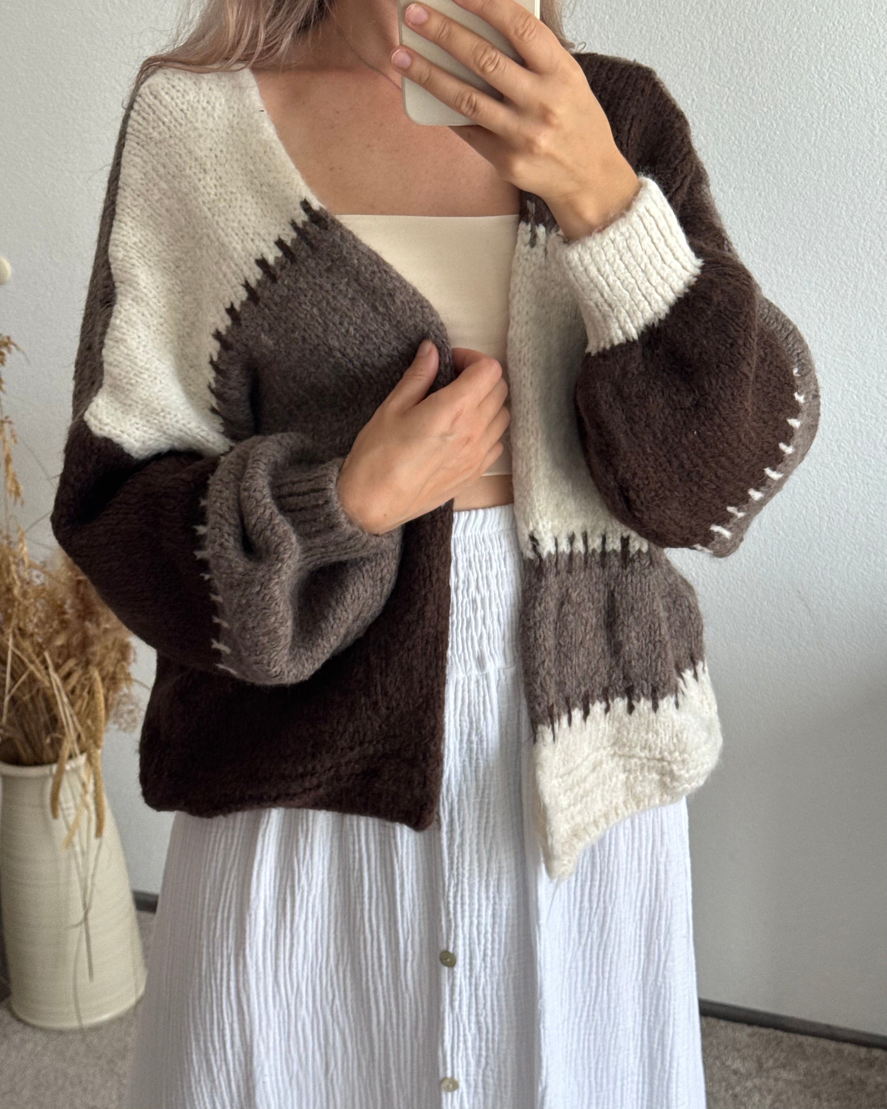 Offener Cardigan Merle BEIGE
