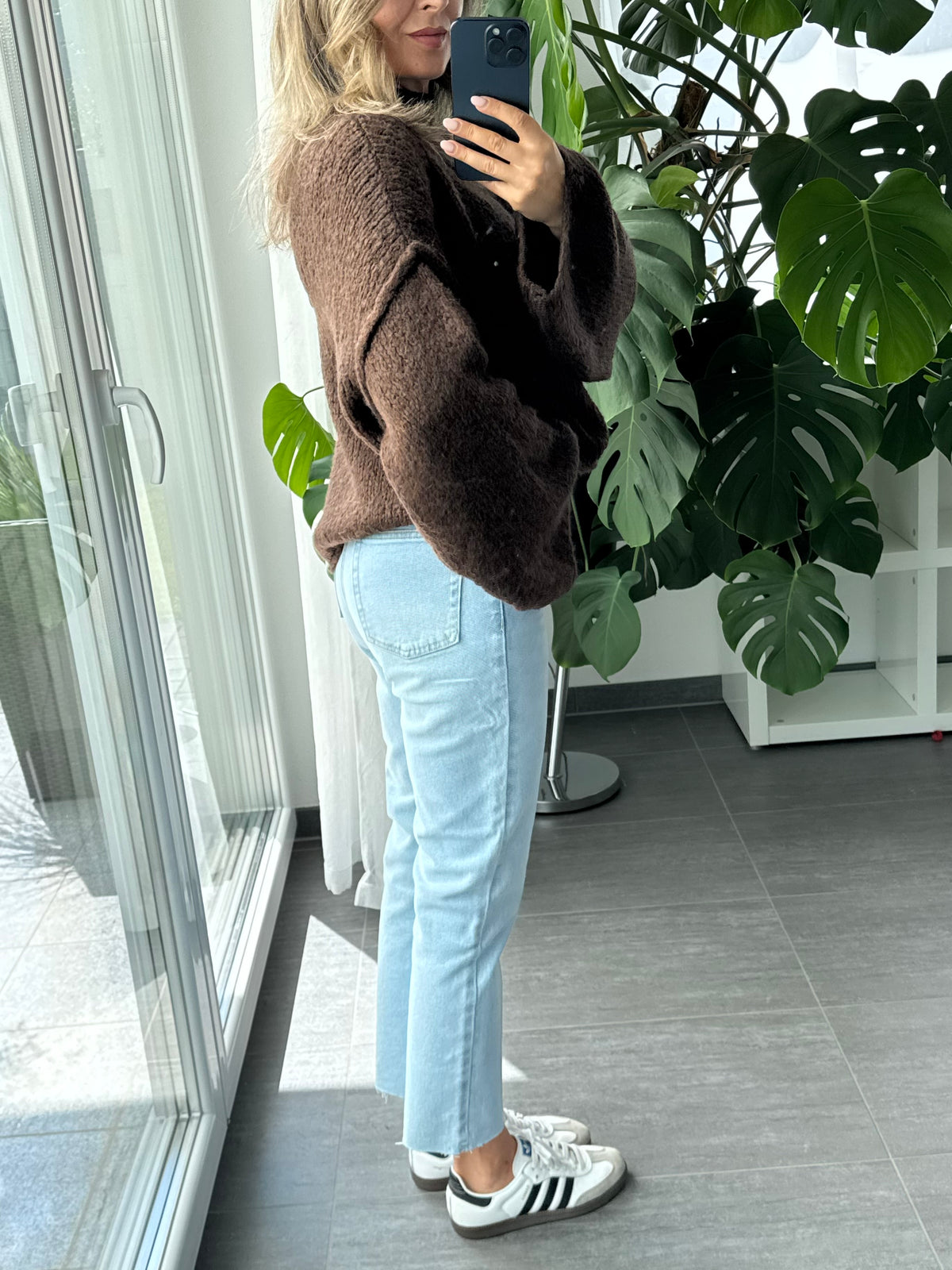 MOM JEANS IVY hellblau