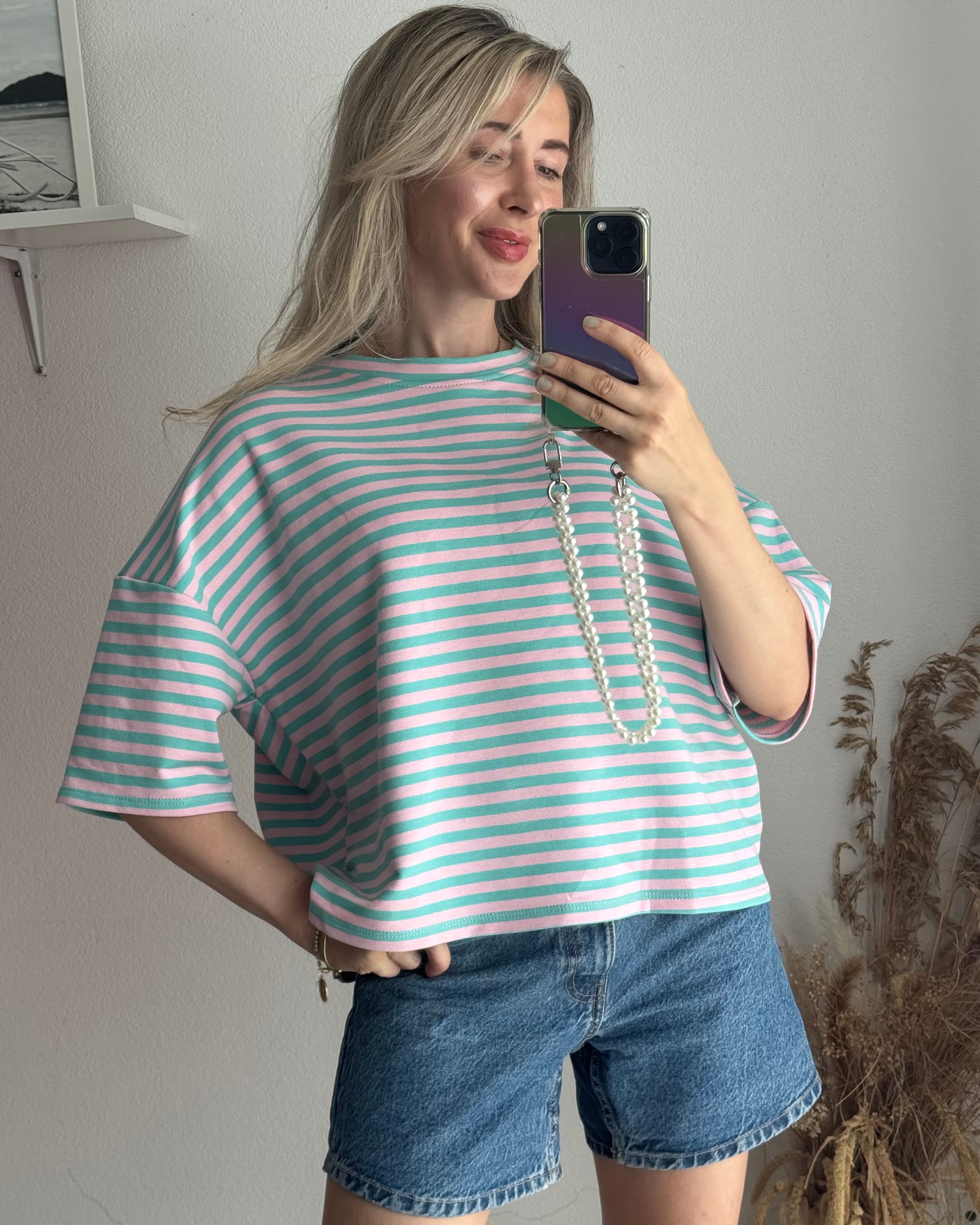 GESTREIFTES T-SHIRT FEELS GOOD