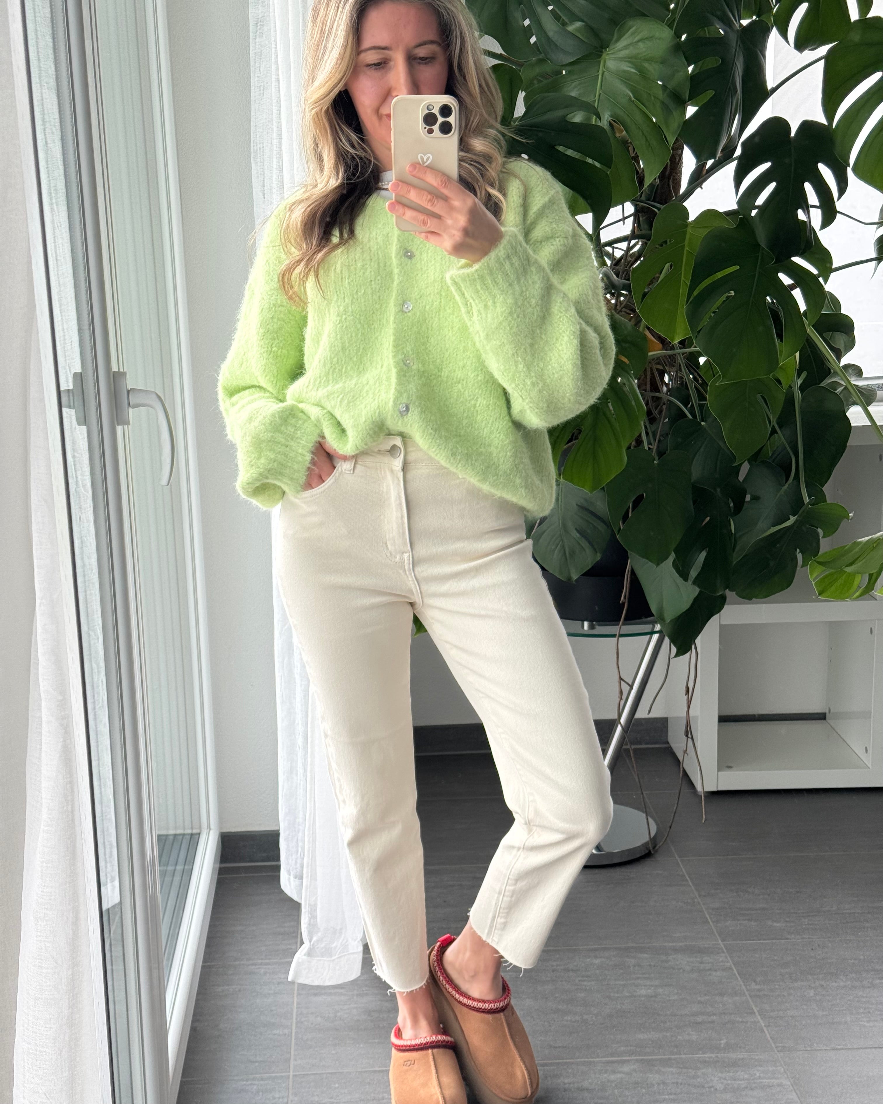 MOM JEANS IVY Beige