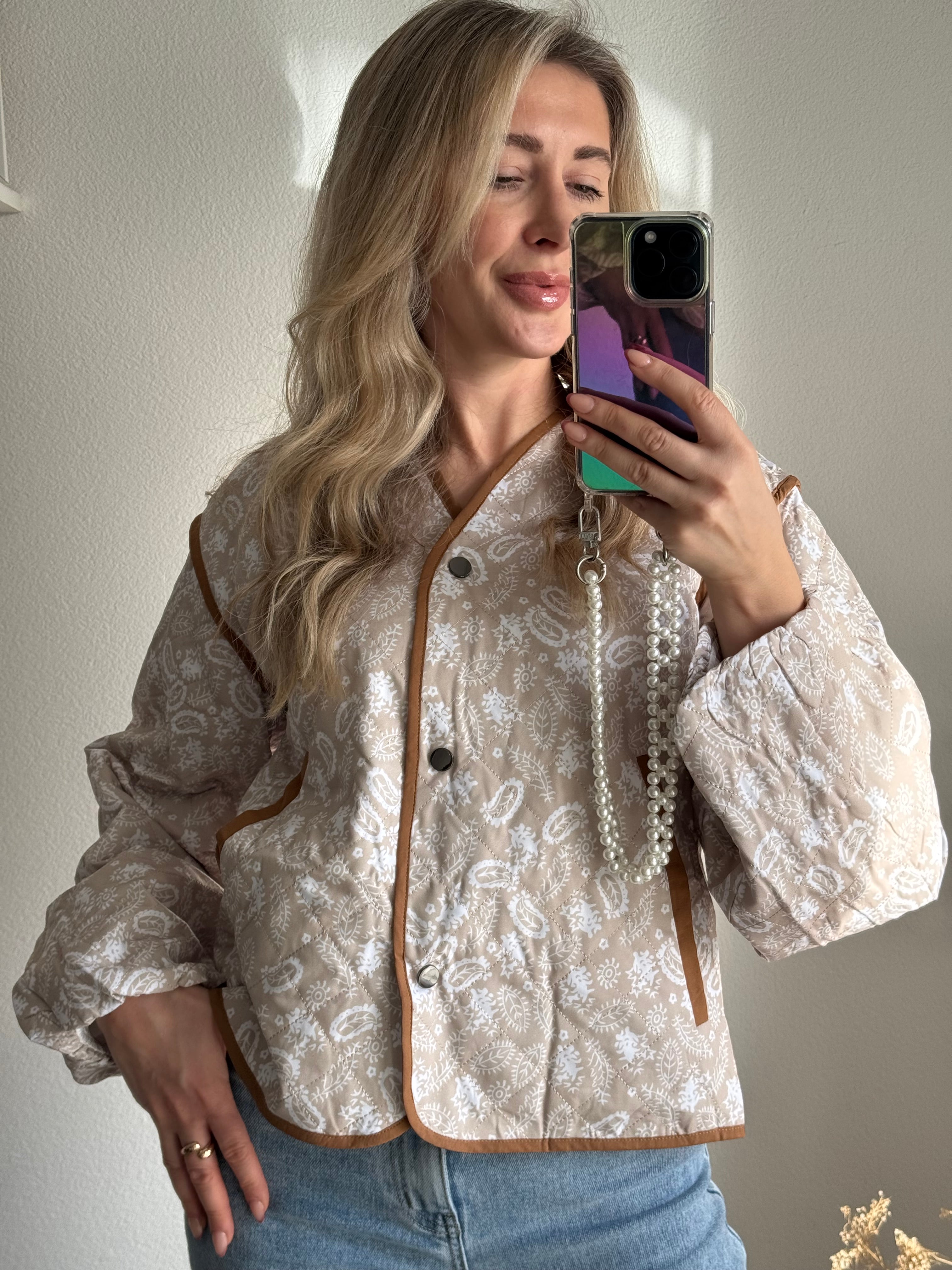 Leichte Jacke SPRING beige