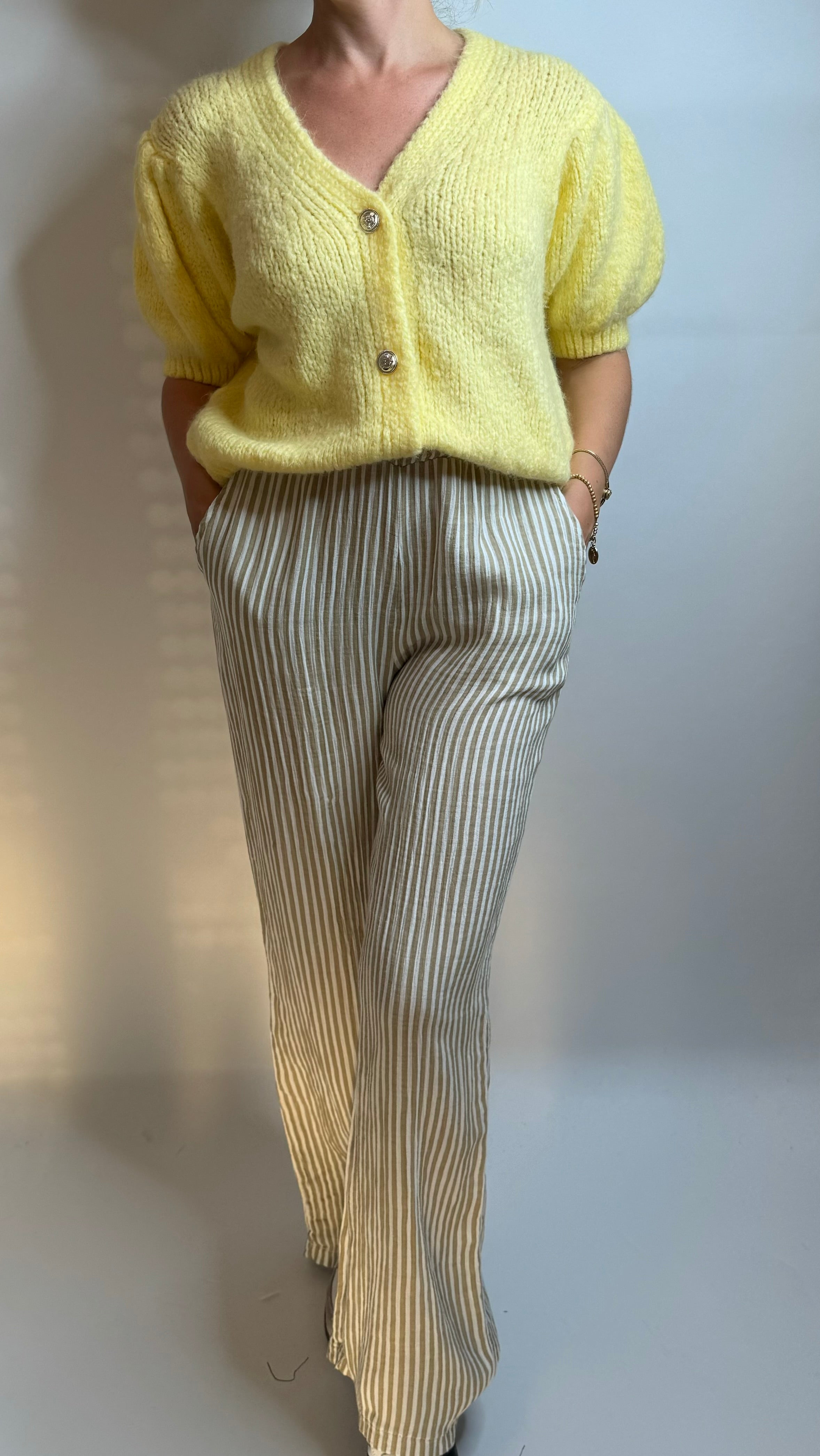 Musselinhose mit Streifen B-Ware VOM UMTAUSCH AUSGESCHLOSSEN