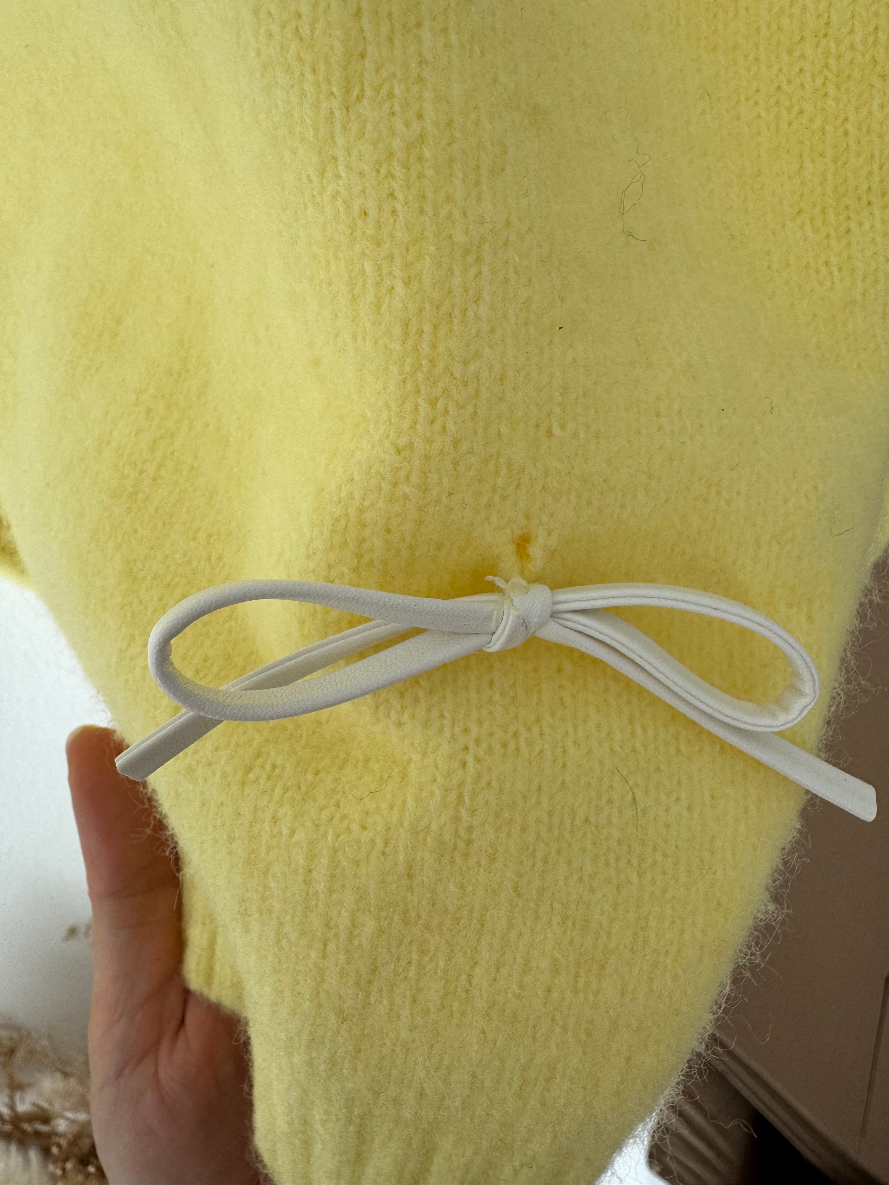 B-Ware Cardigan Gelb VOM UMTAUSCH AUSGESCHLOSSEN