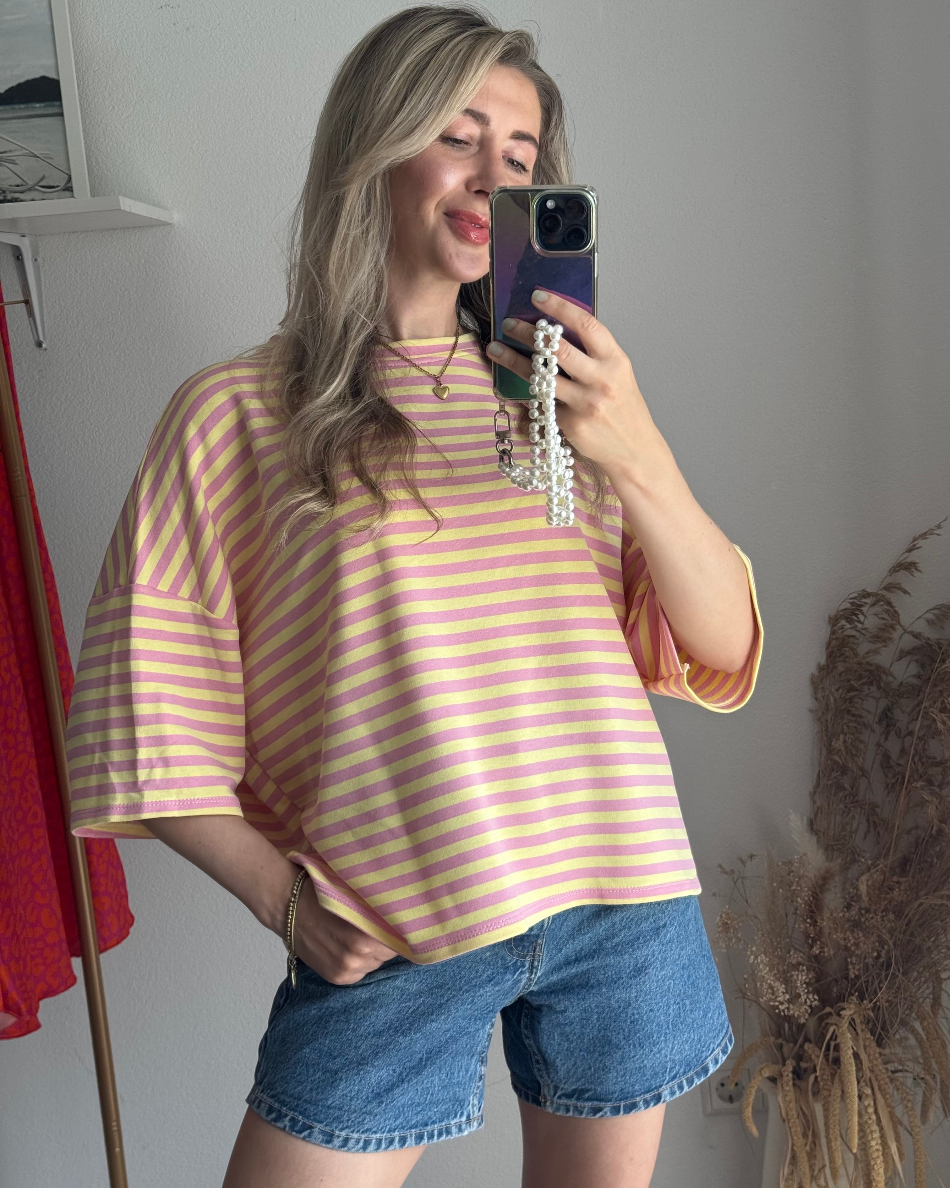 GESTREIFTES T-SHIRT FEELS GOOD