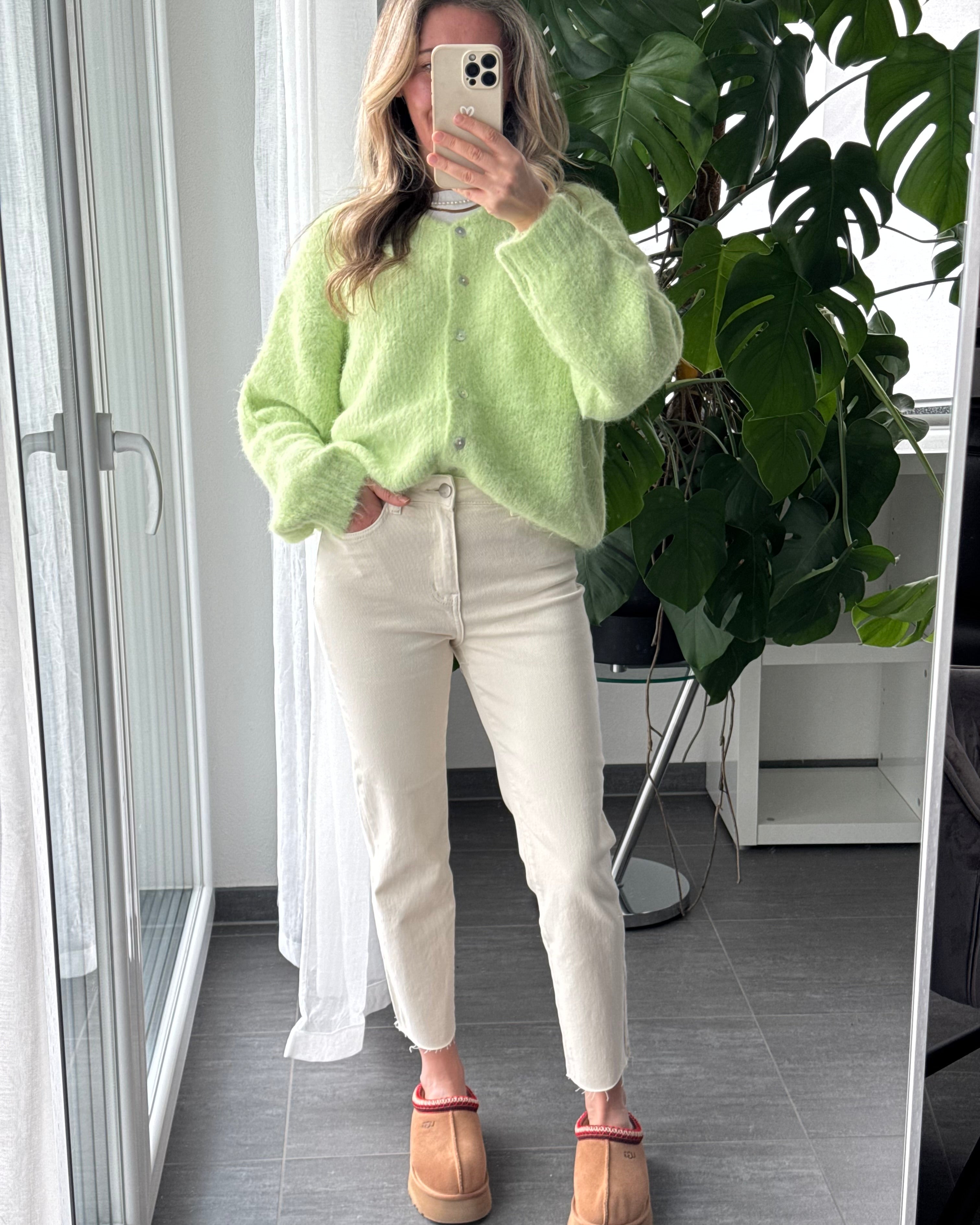 MOM JEANS IVY Beige