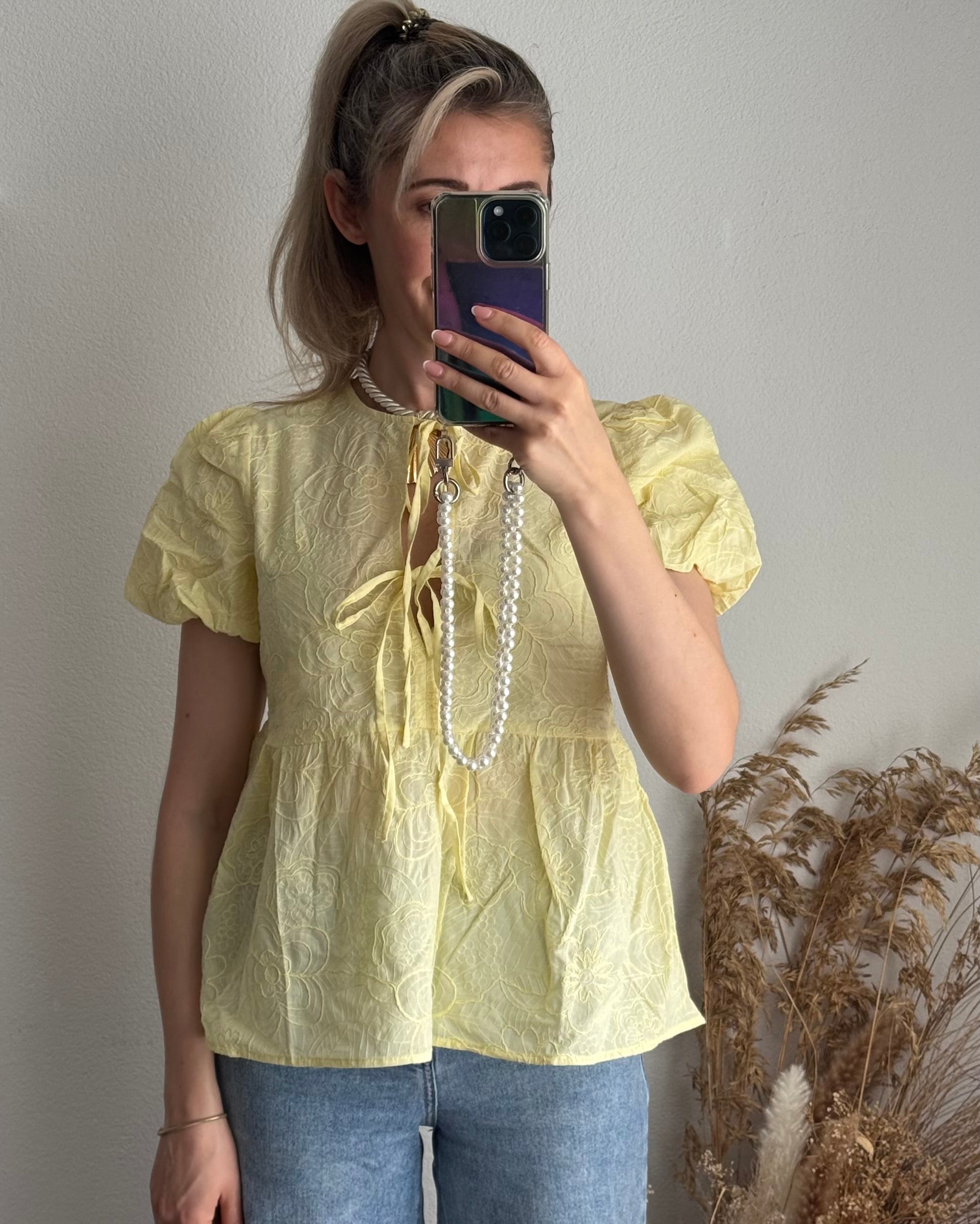 Bluse Yellow Dream