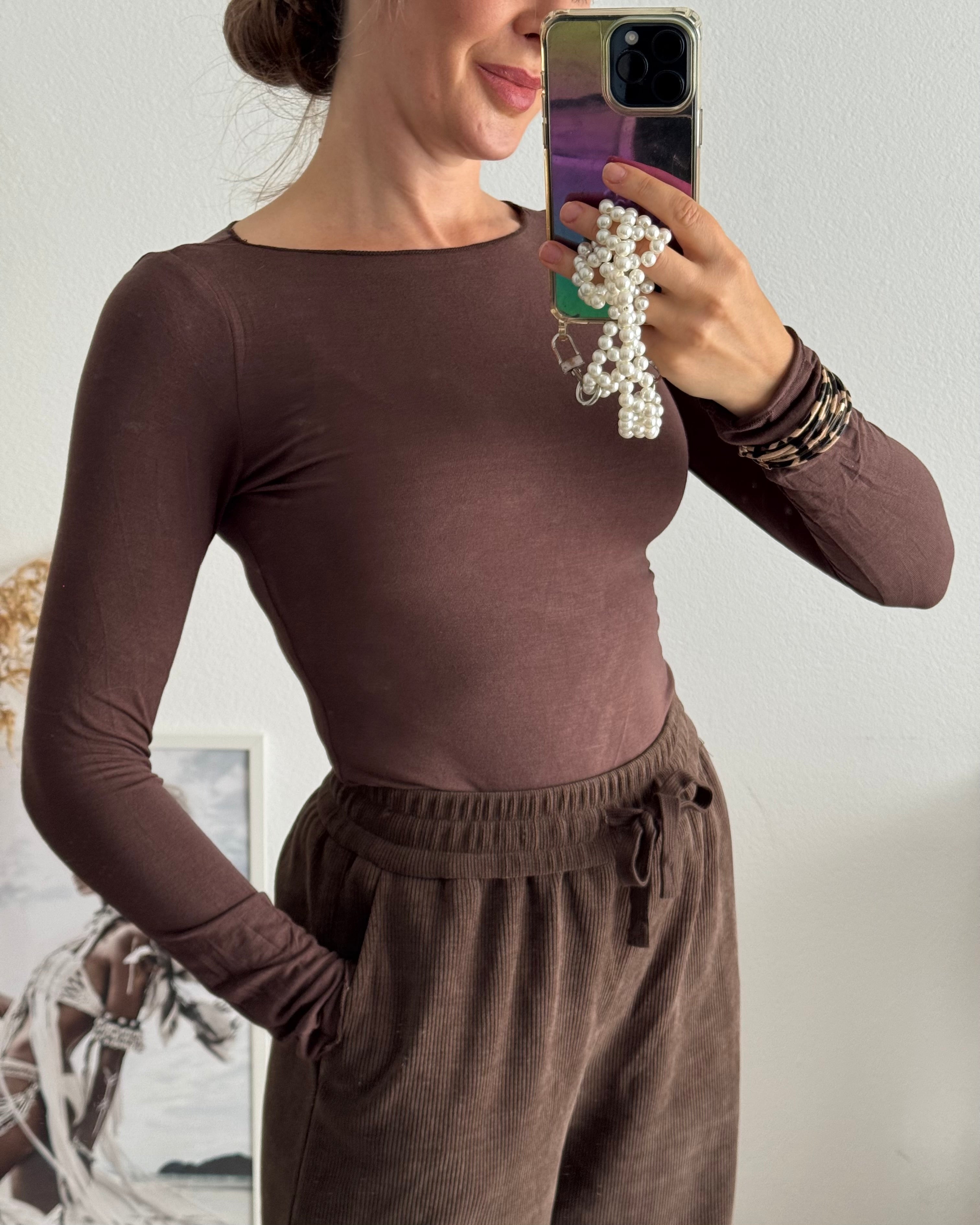 Supersoft & Stretchy Basictop BRAUN