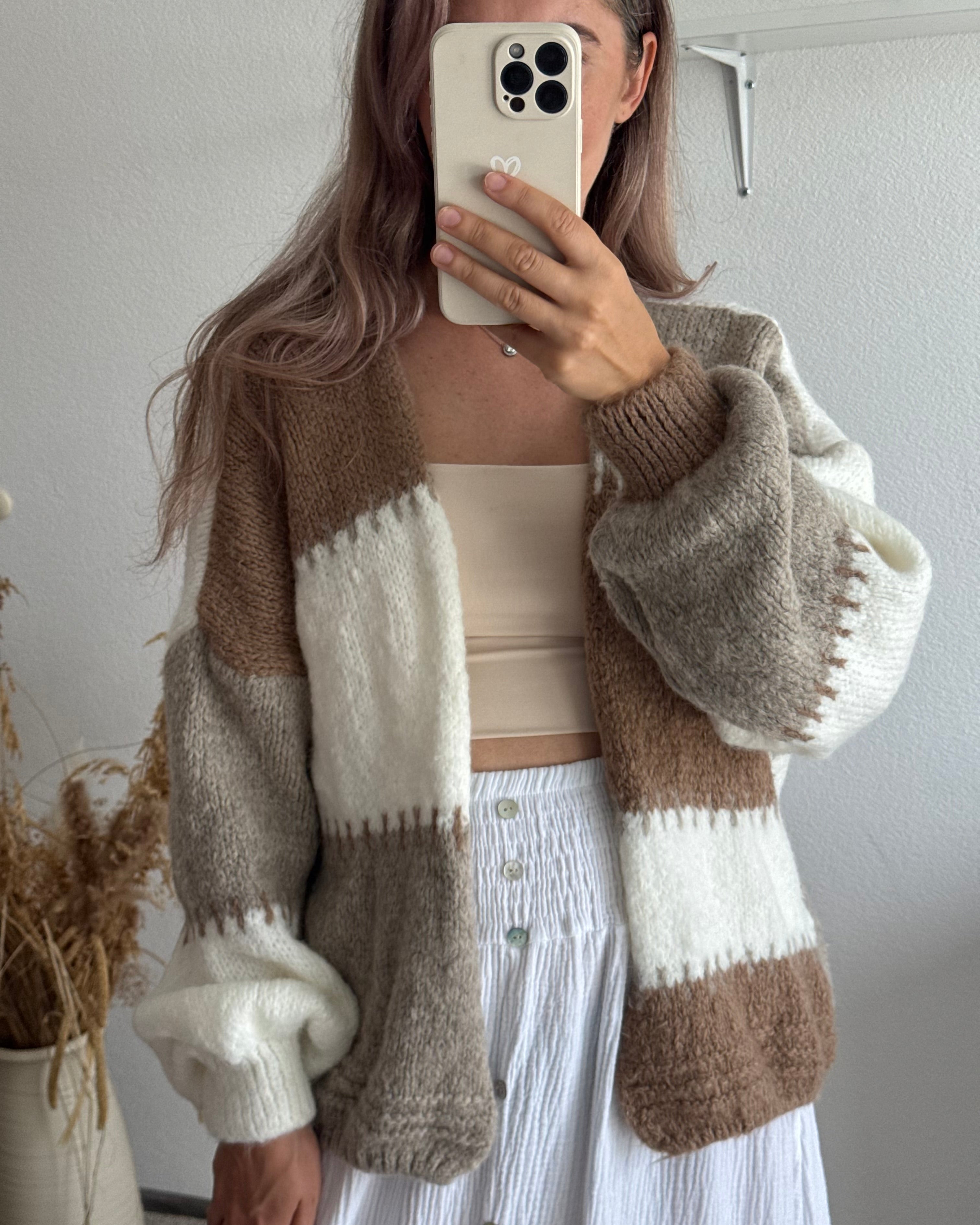 Offener Cardigan Merle BEIGE