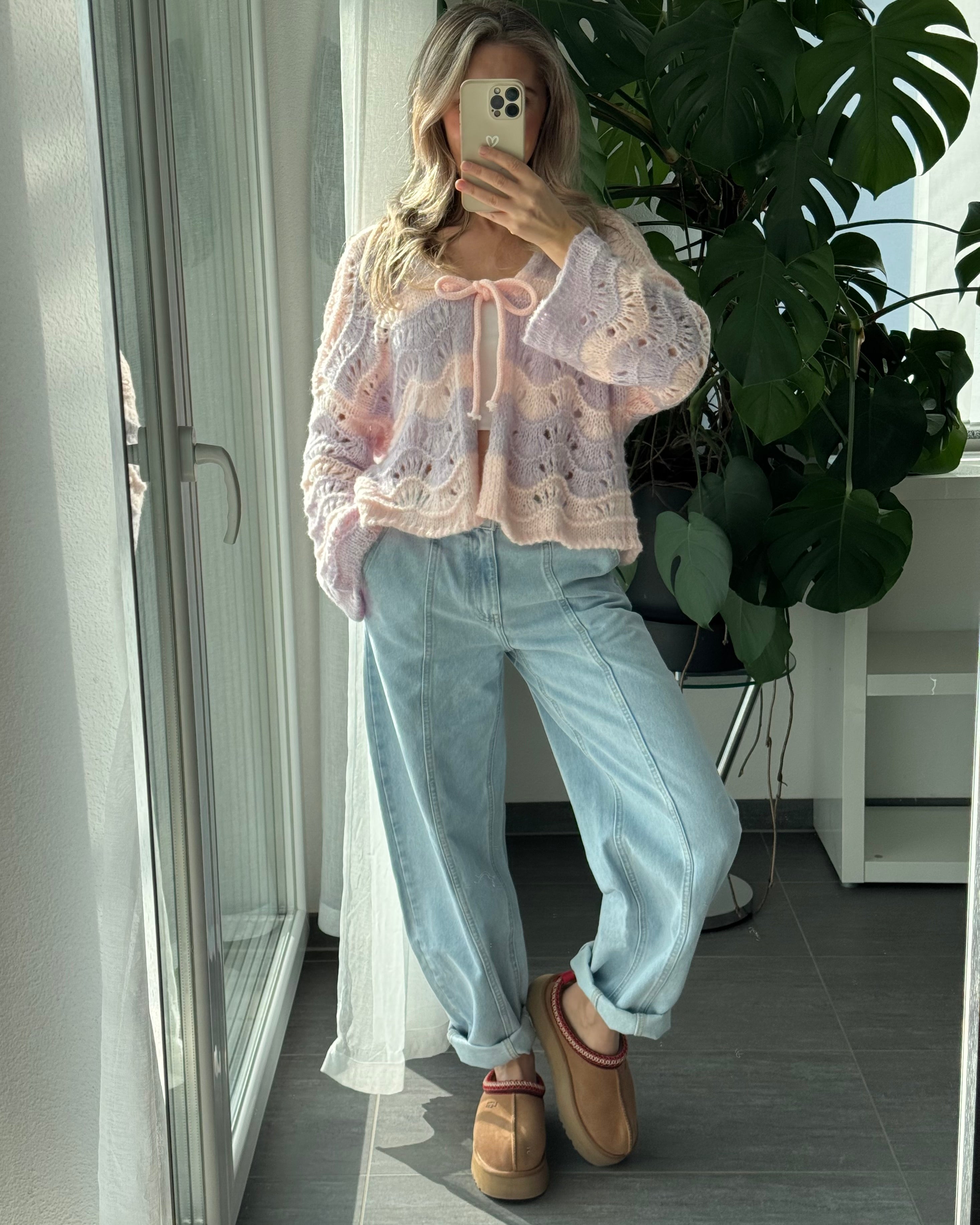 Barrel Jeans Hellblau