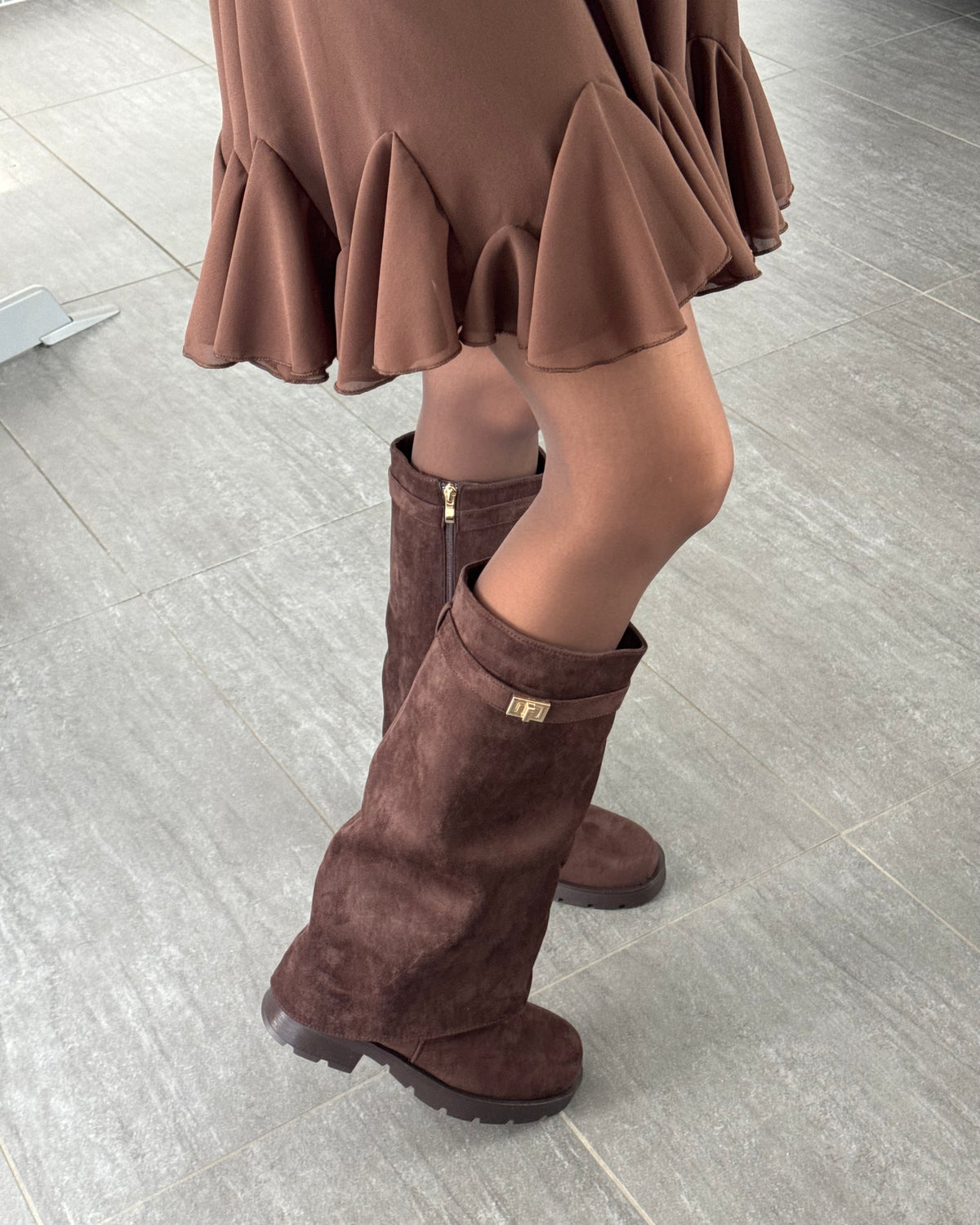 SOHO Boots Chocolate
