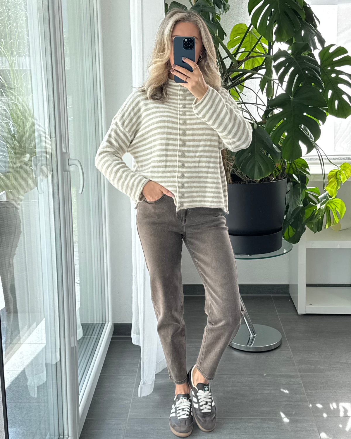 Cardigan Cozy Days Beige Creme