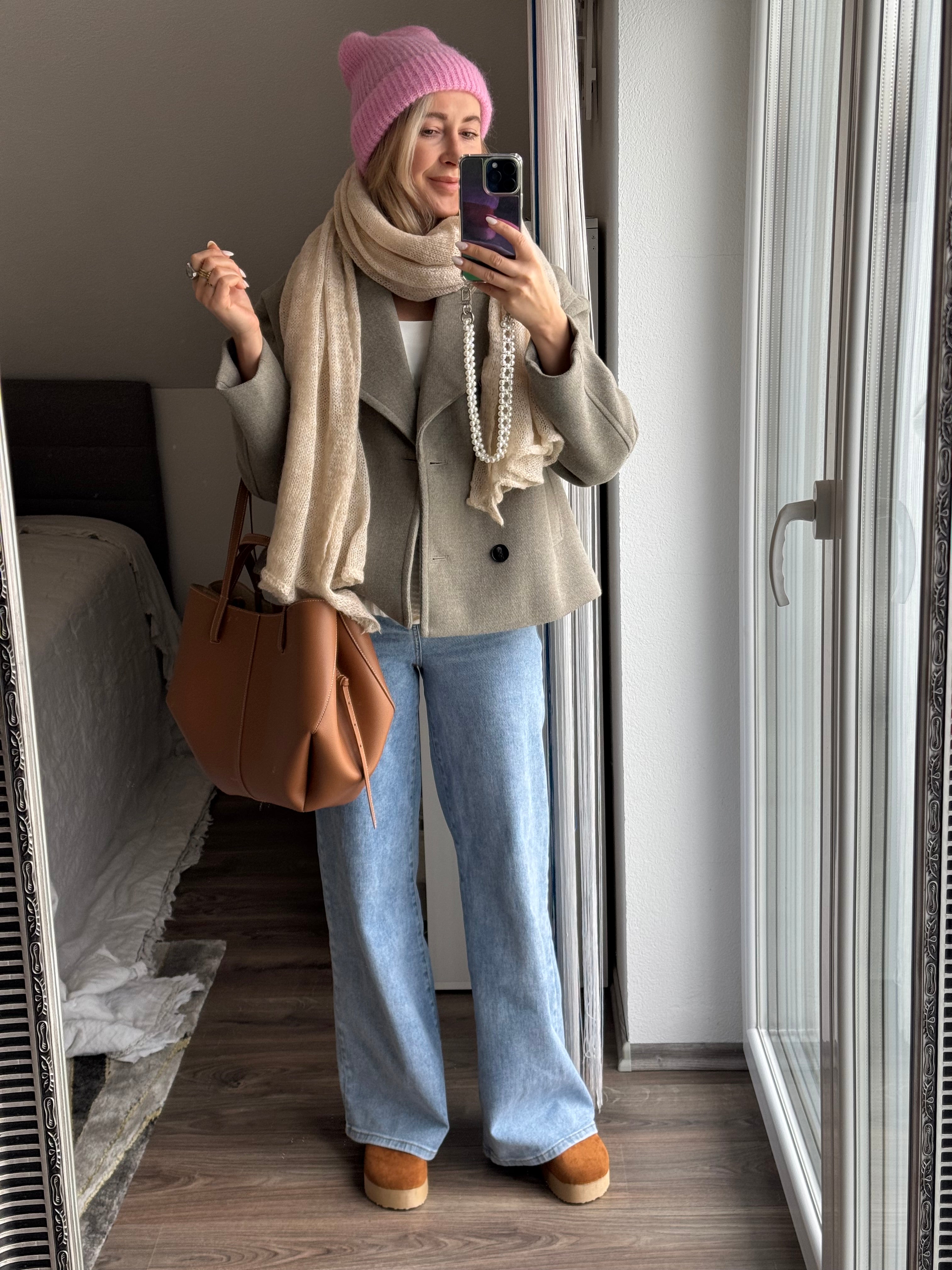 Wide leg stretch Jeans