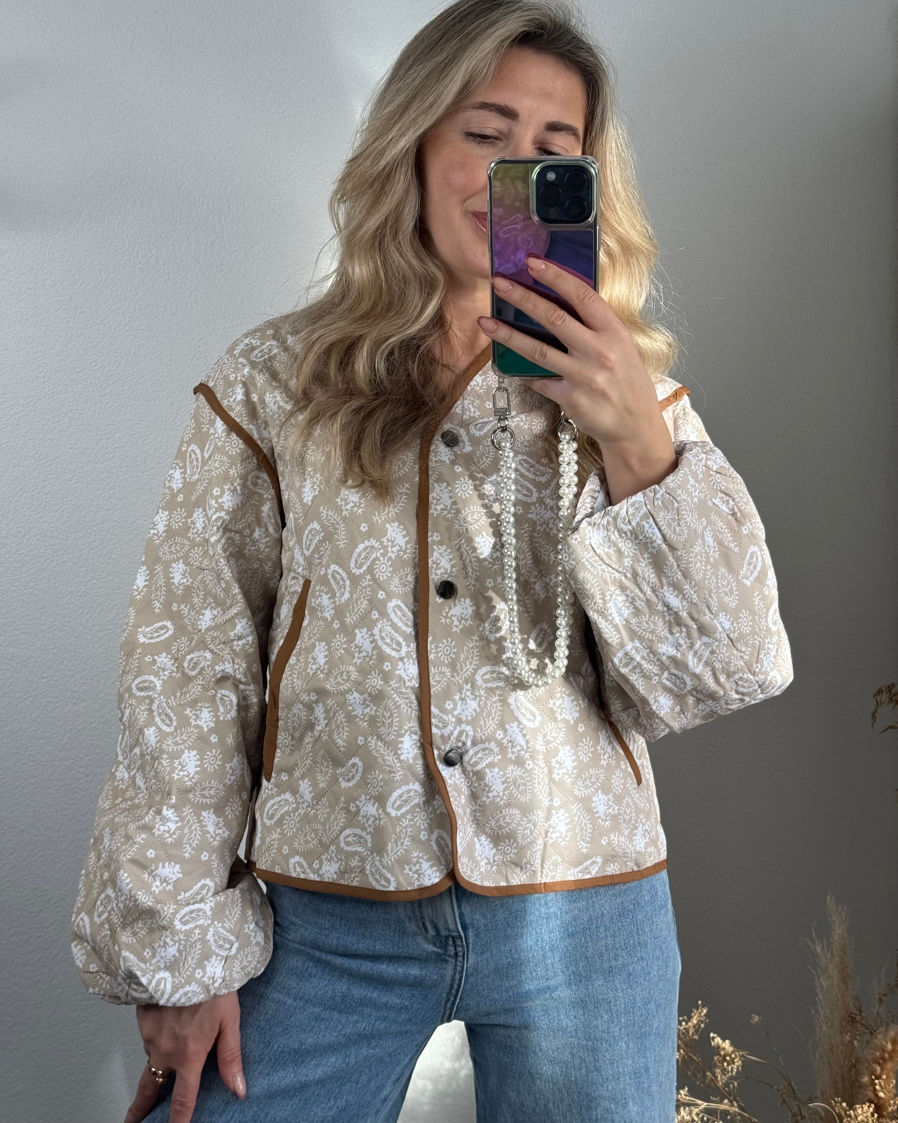 Leichte Jacke SPRING beige