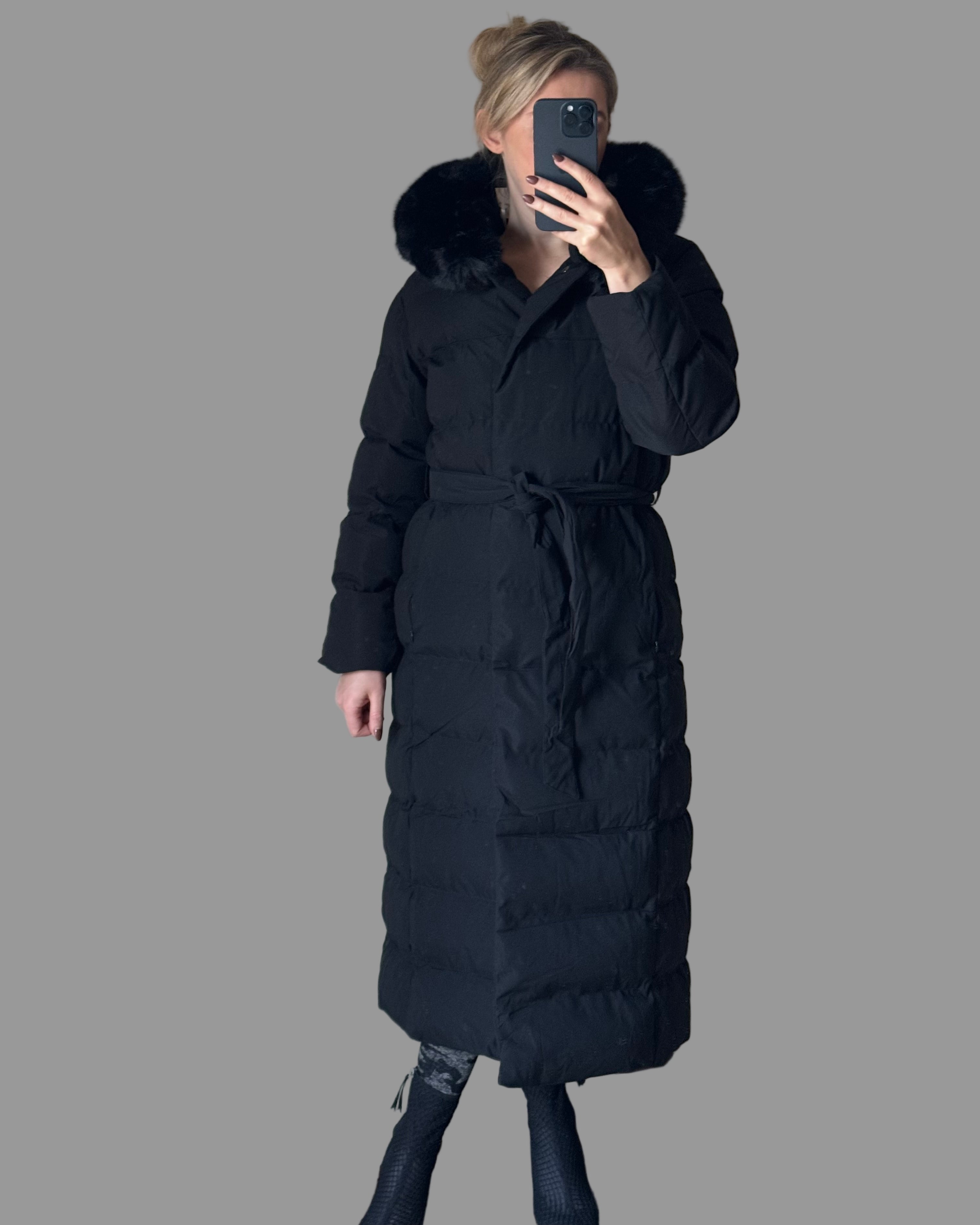 Parka Schwarz
