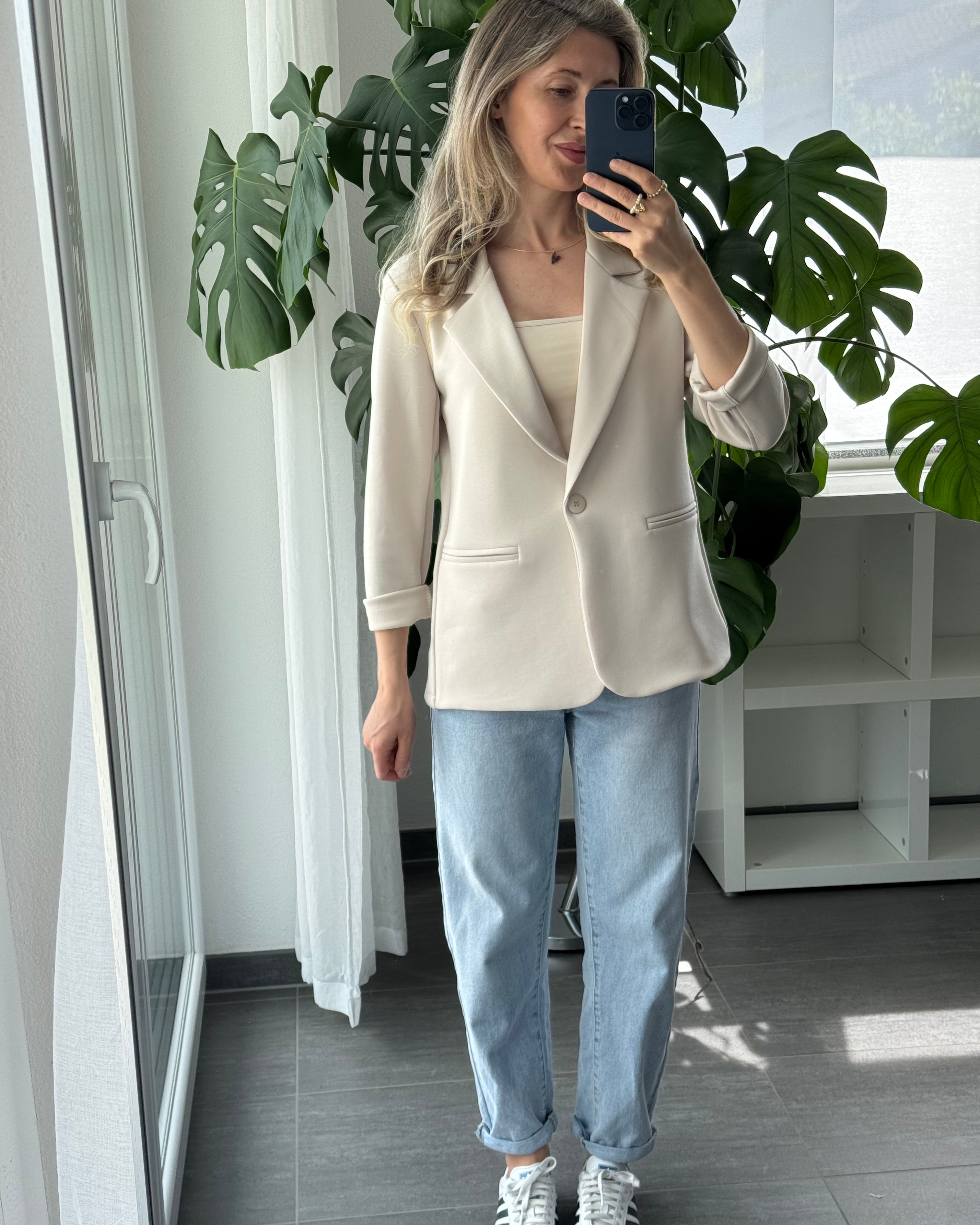 Daily Comfort Blazer Taupe