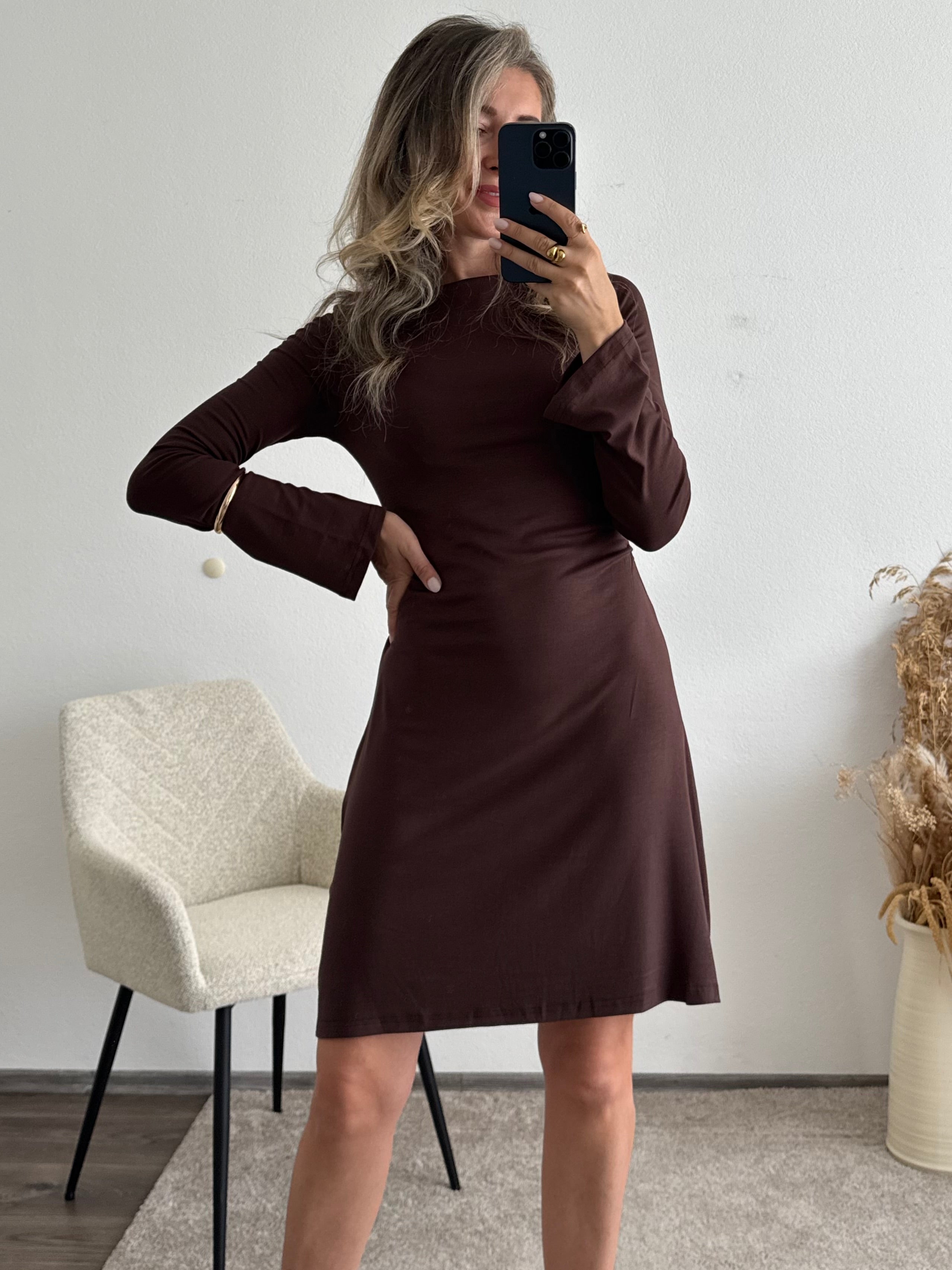 Kleid Elina Espresso