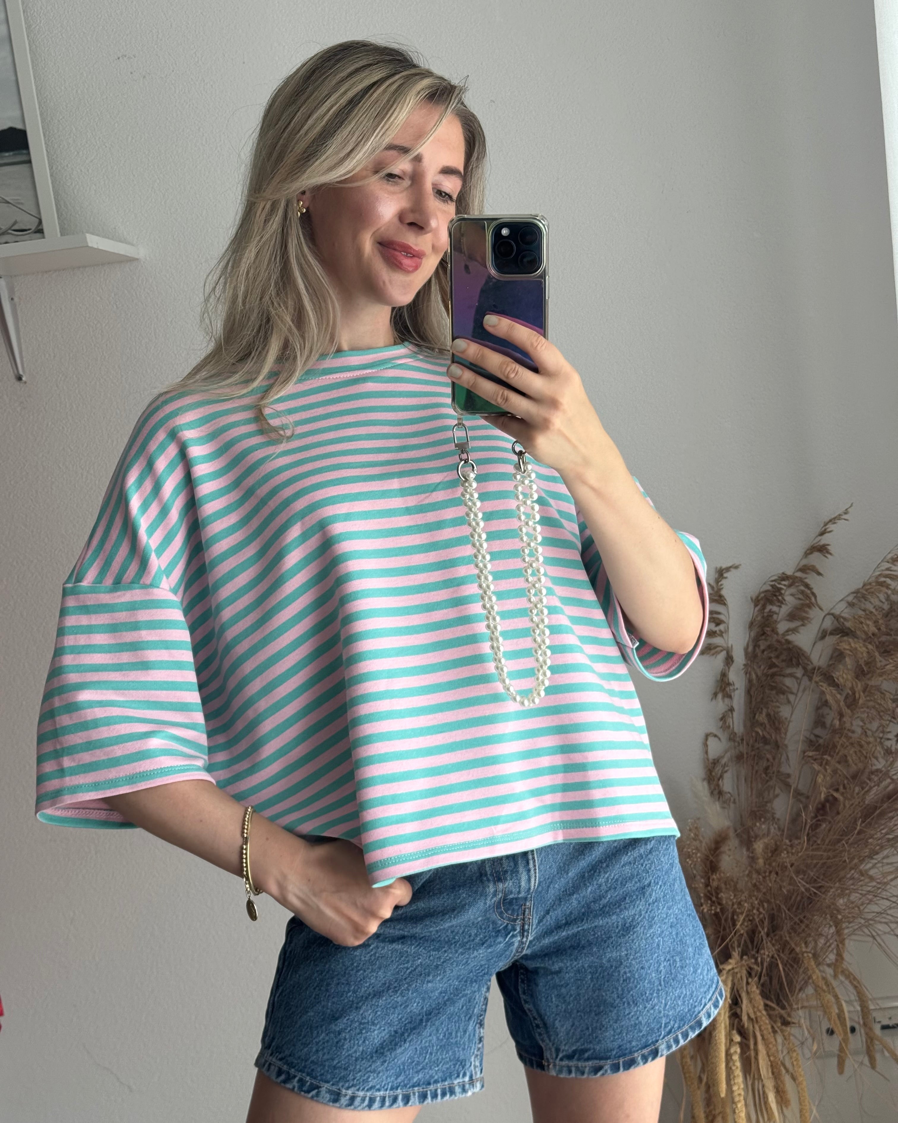GESTREIFTES T-SHIRT FEELS GOOD