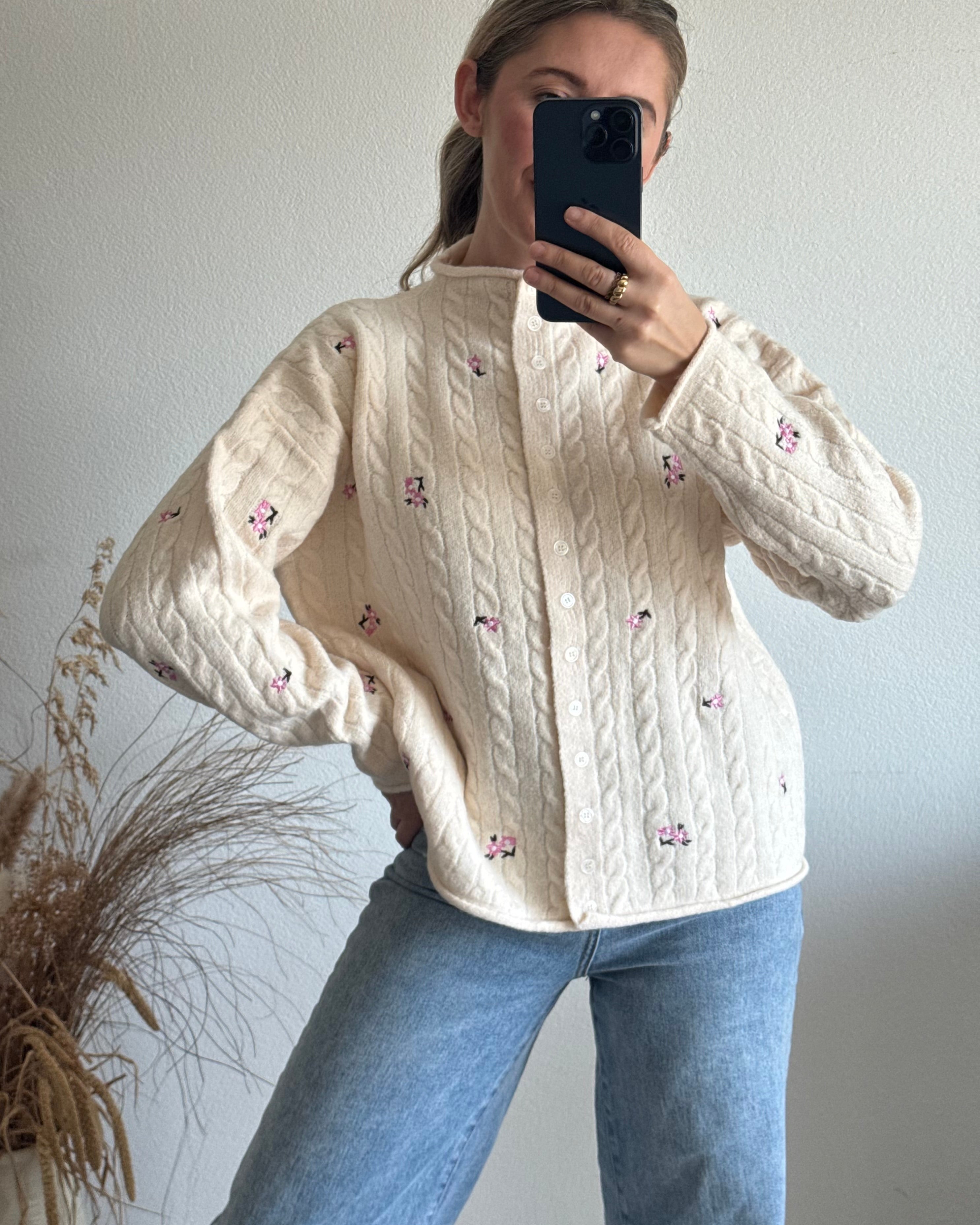 Cardigan Flower Dream CREME