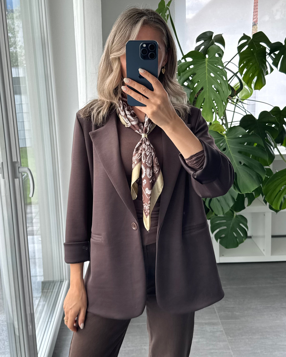 Daily Chic Blazer braun