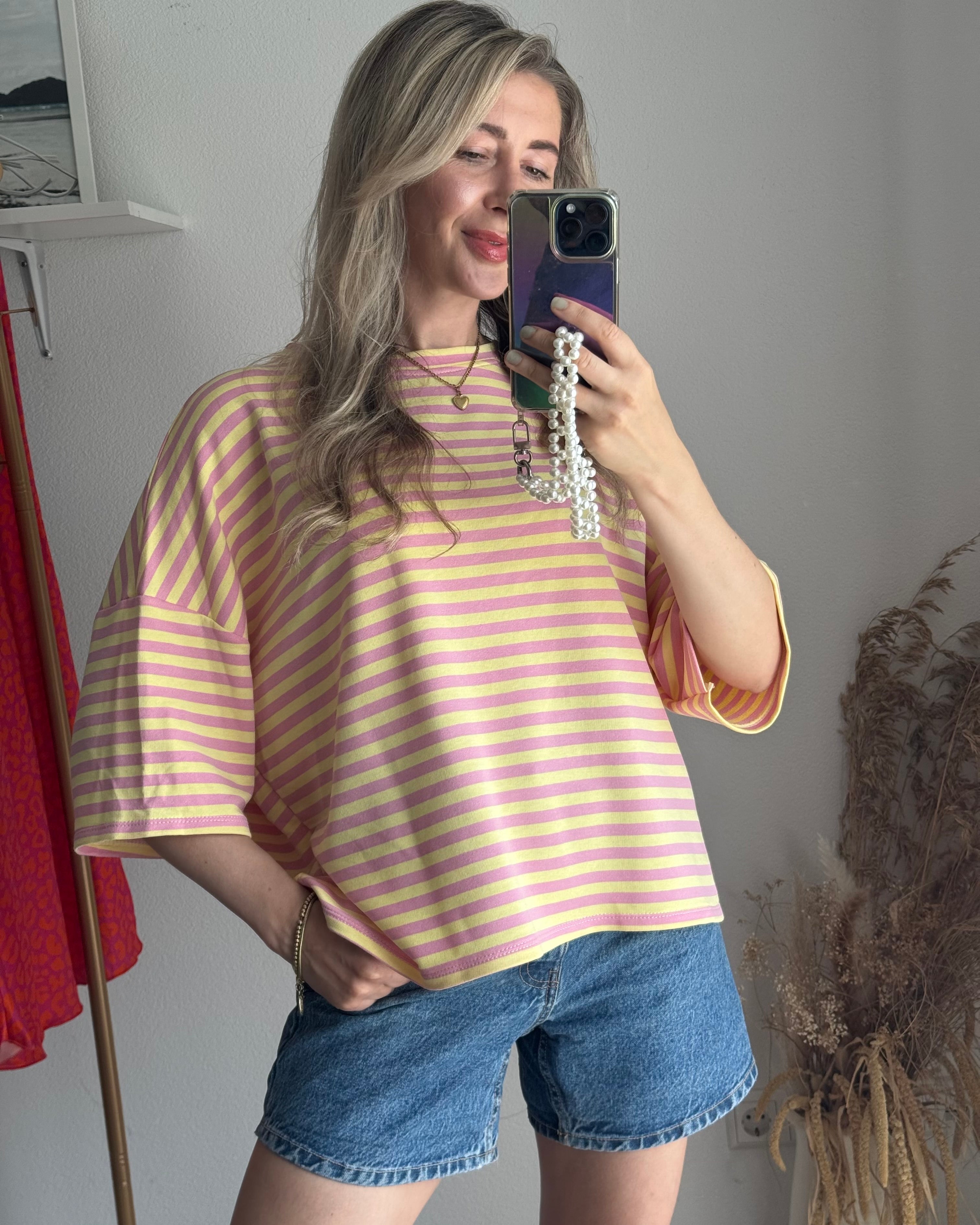 GESTREIFTES T-SHIRT FEELS GOOD
