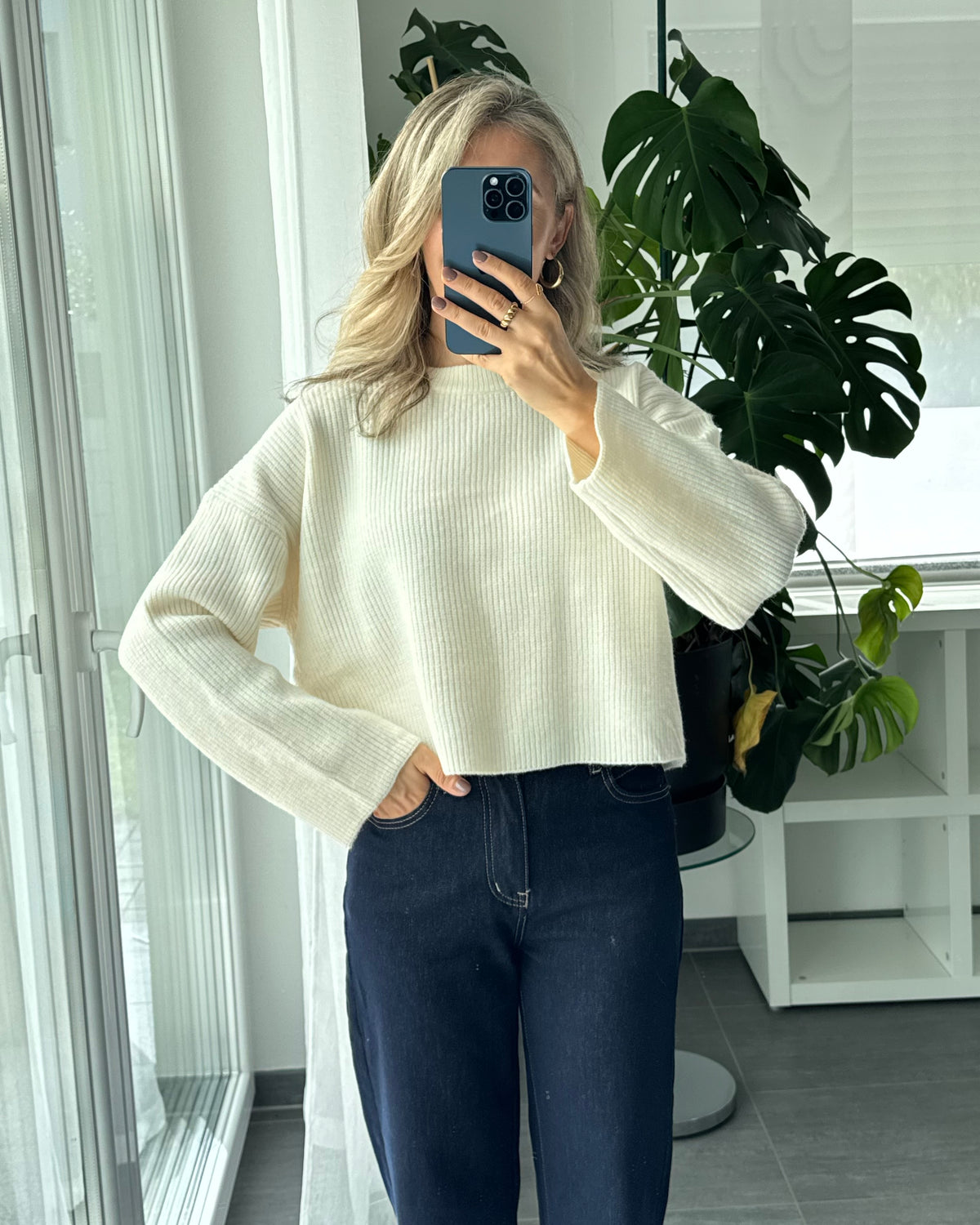 Strickpullover Cozy Cream