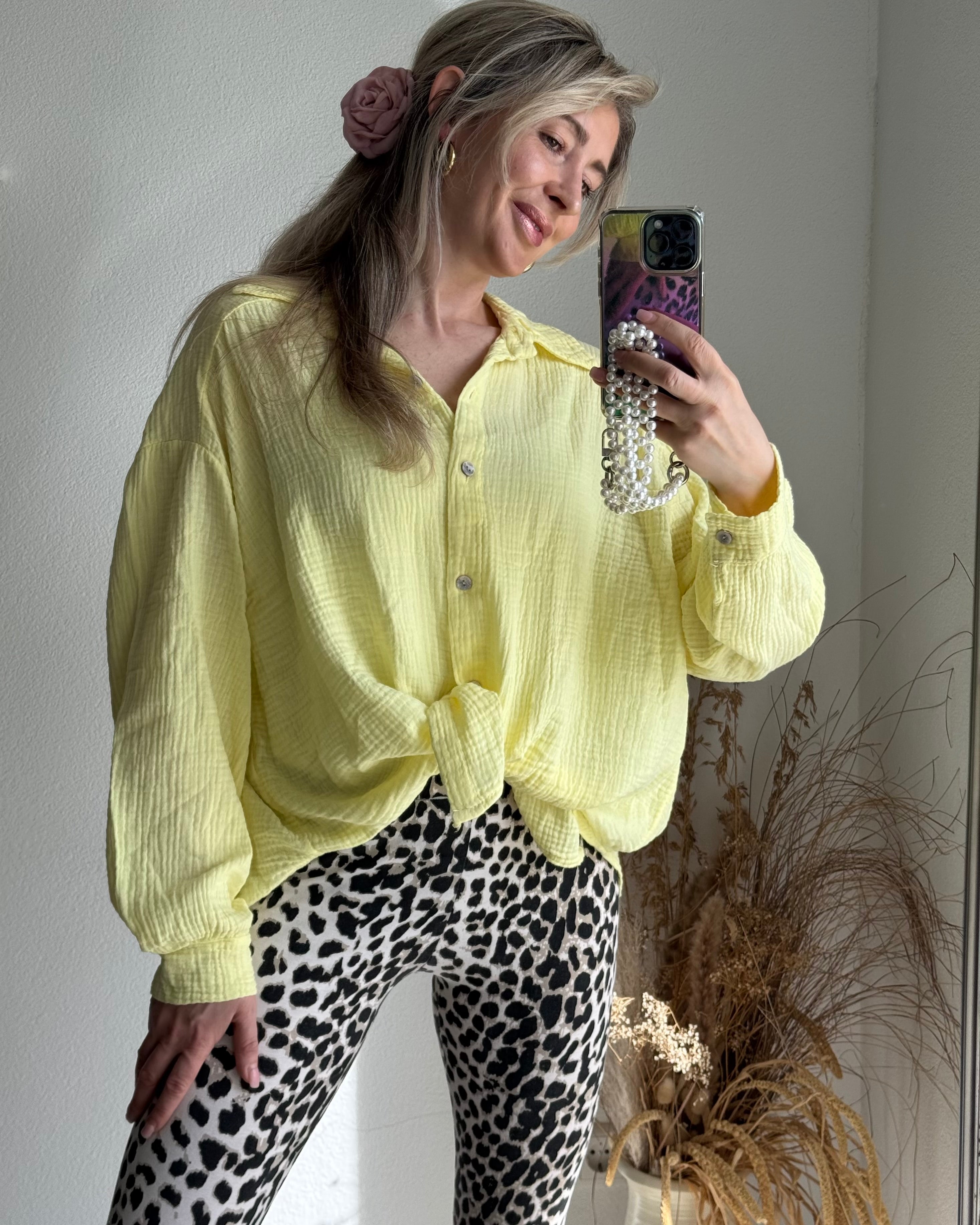 Musselinbluse UNI