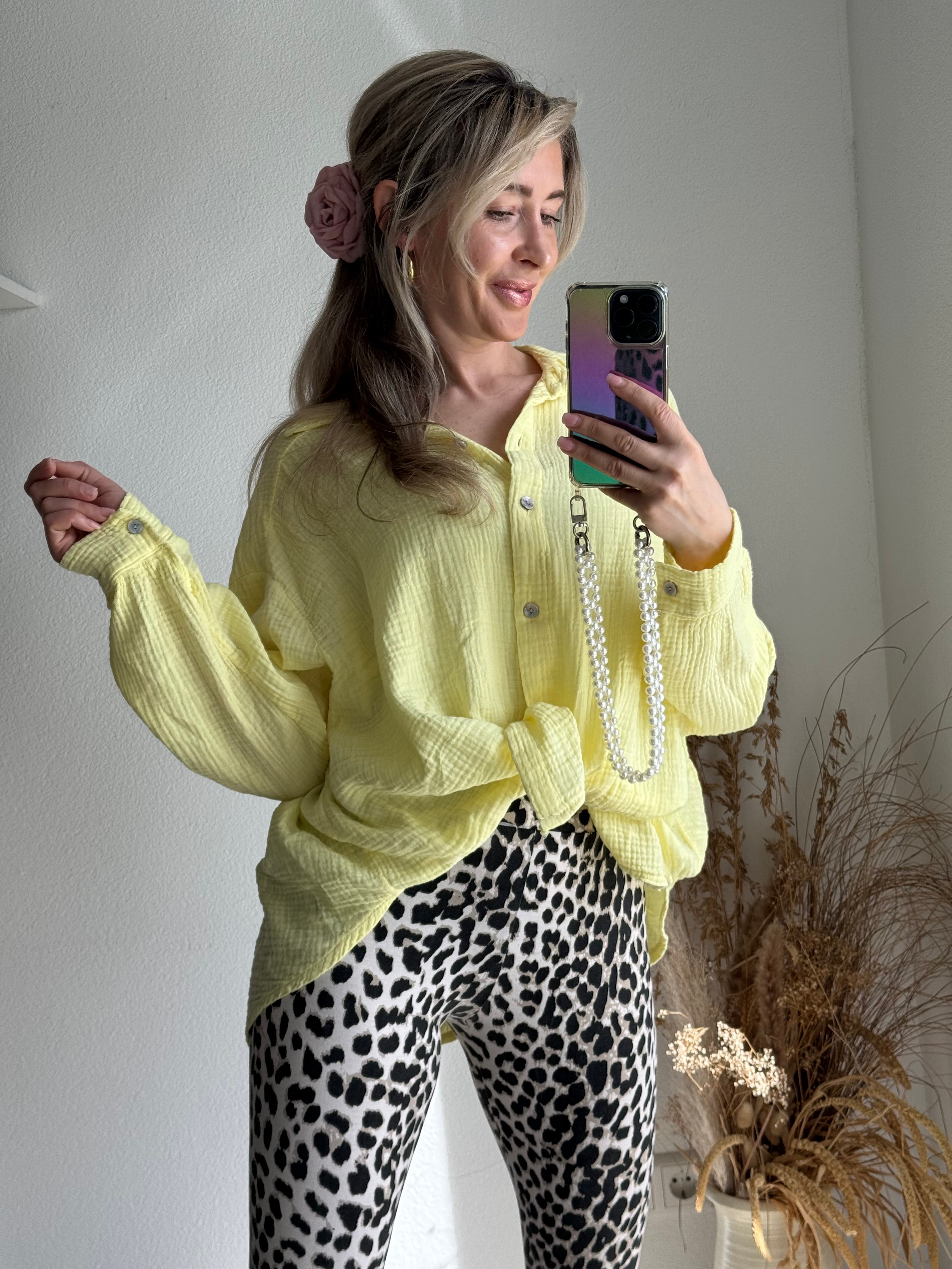 Musselinbluse UNI