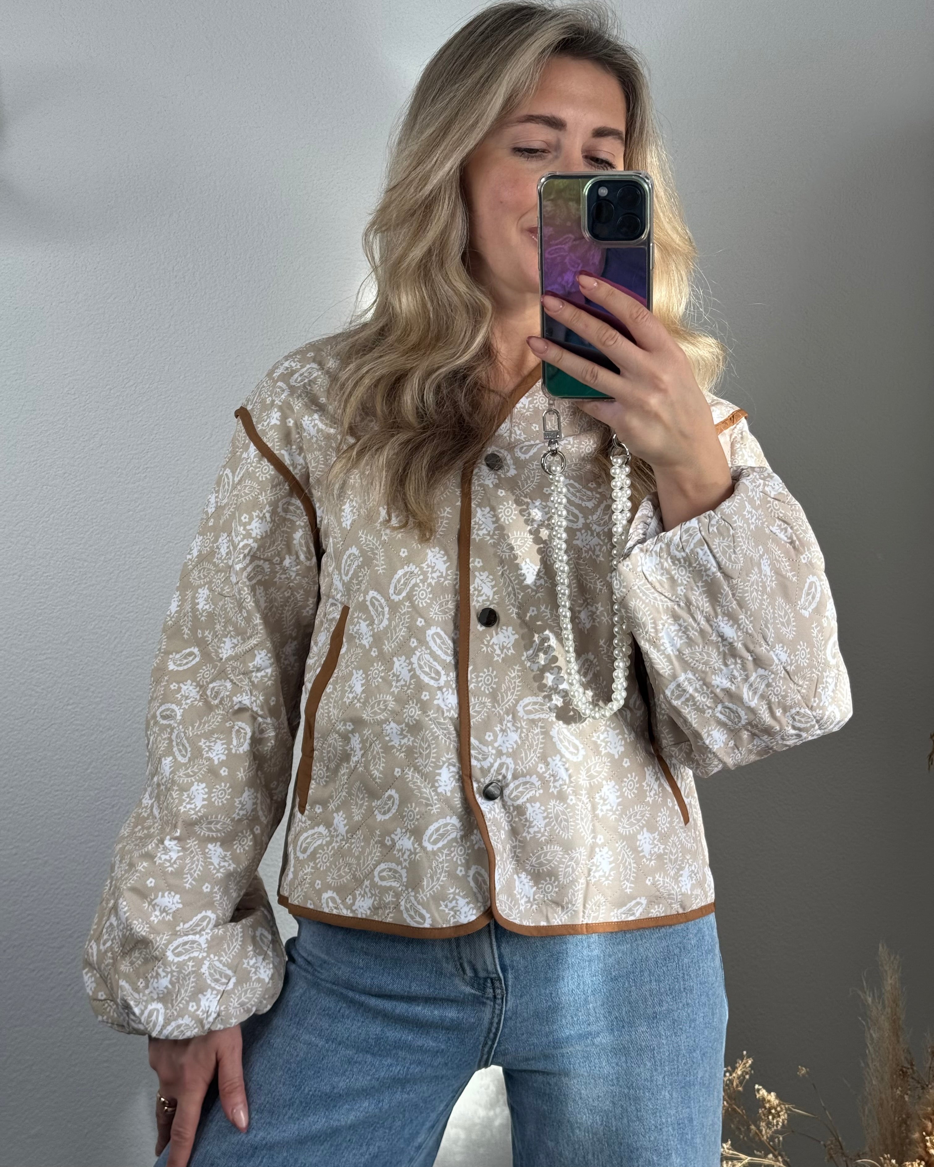 Leichte Jacke SPRING beige