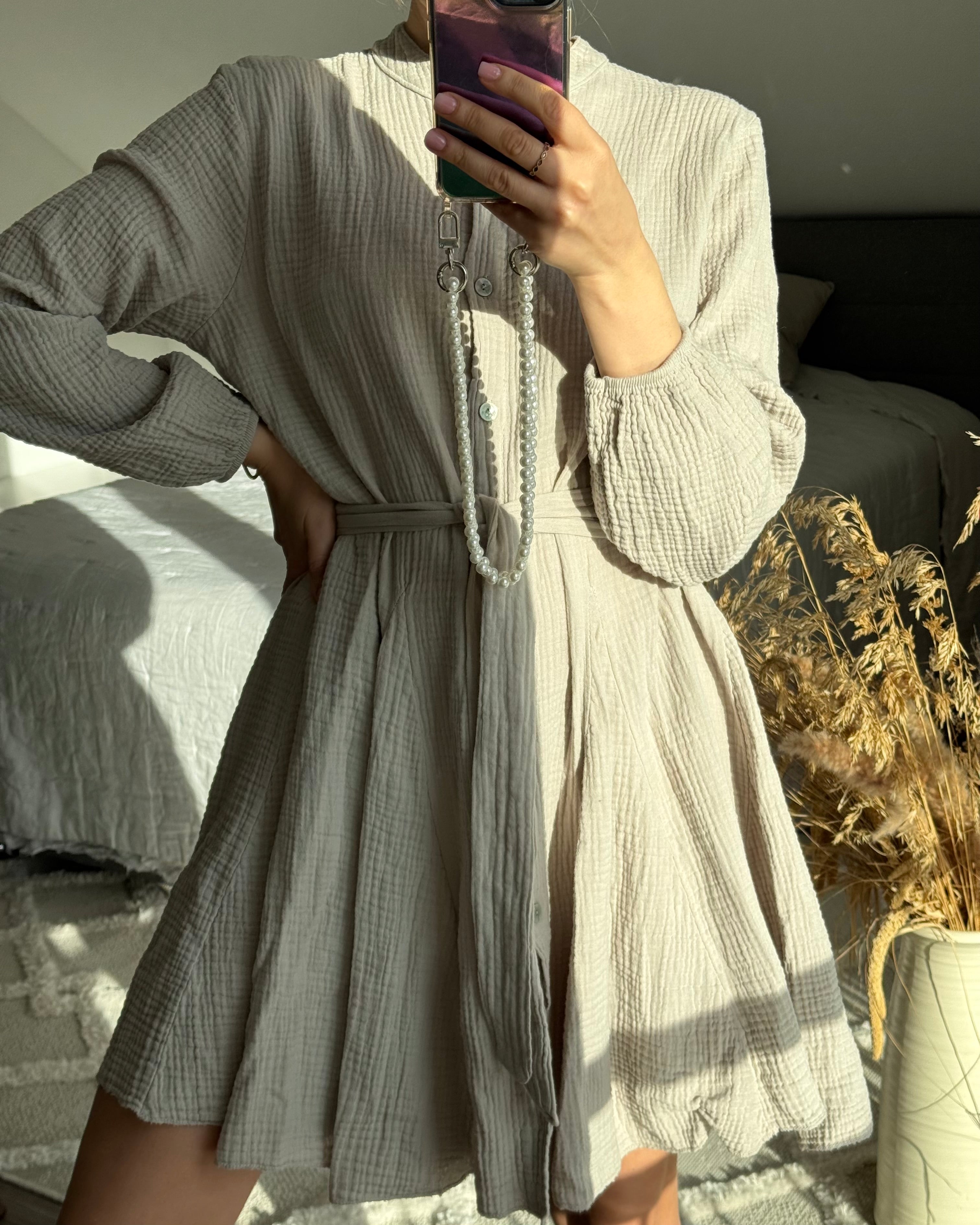 EINZELTEIL Musselinkleid Eli UMTAUSCH AUSGESCHLOSSEN