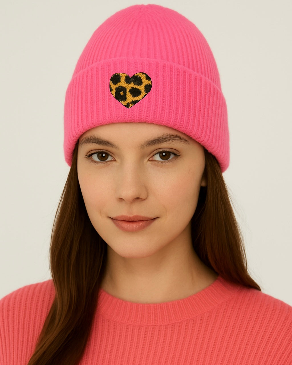 Beanie Herz Leo