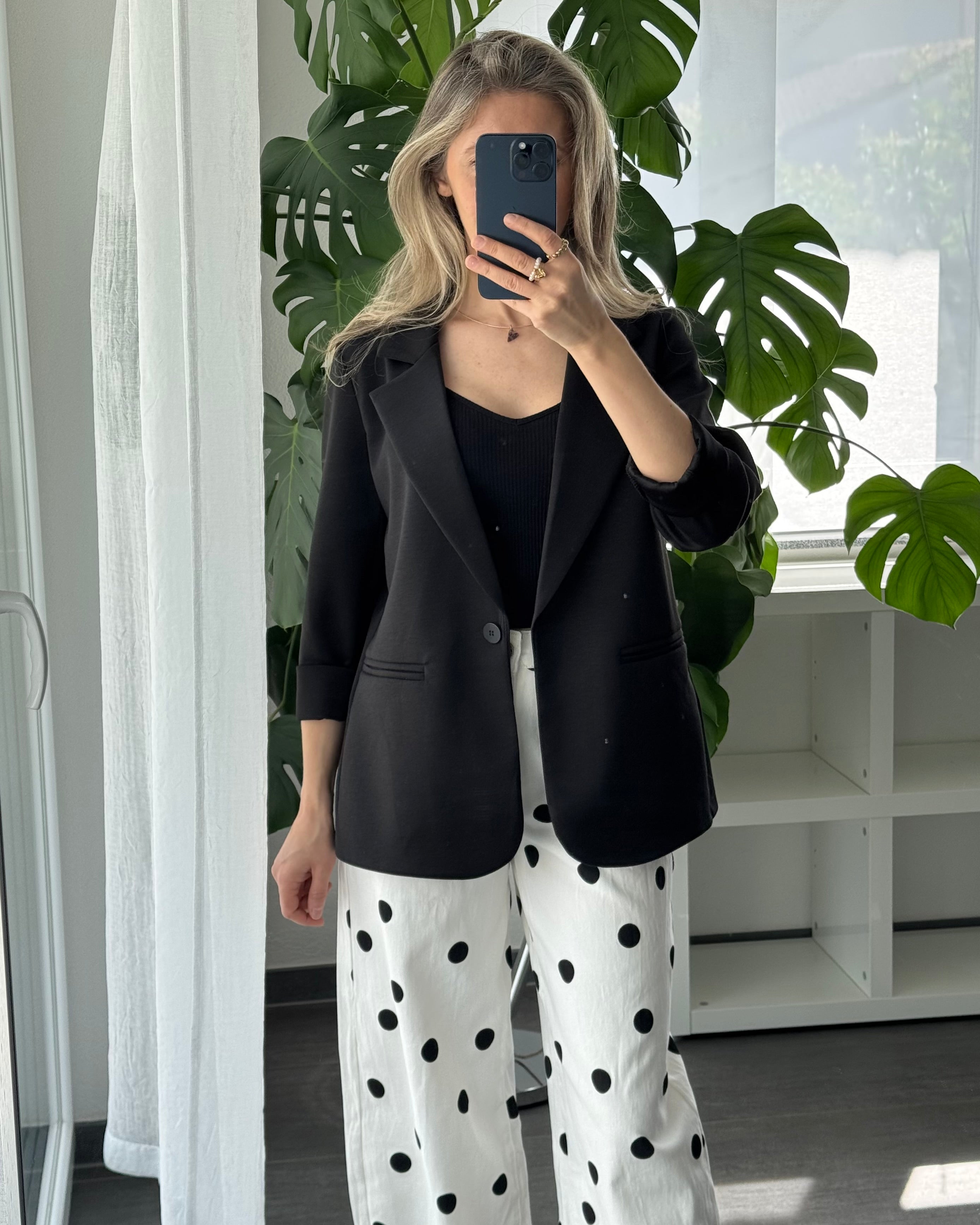 Daily Comfort Blazer schwarz