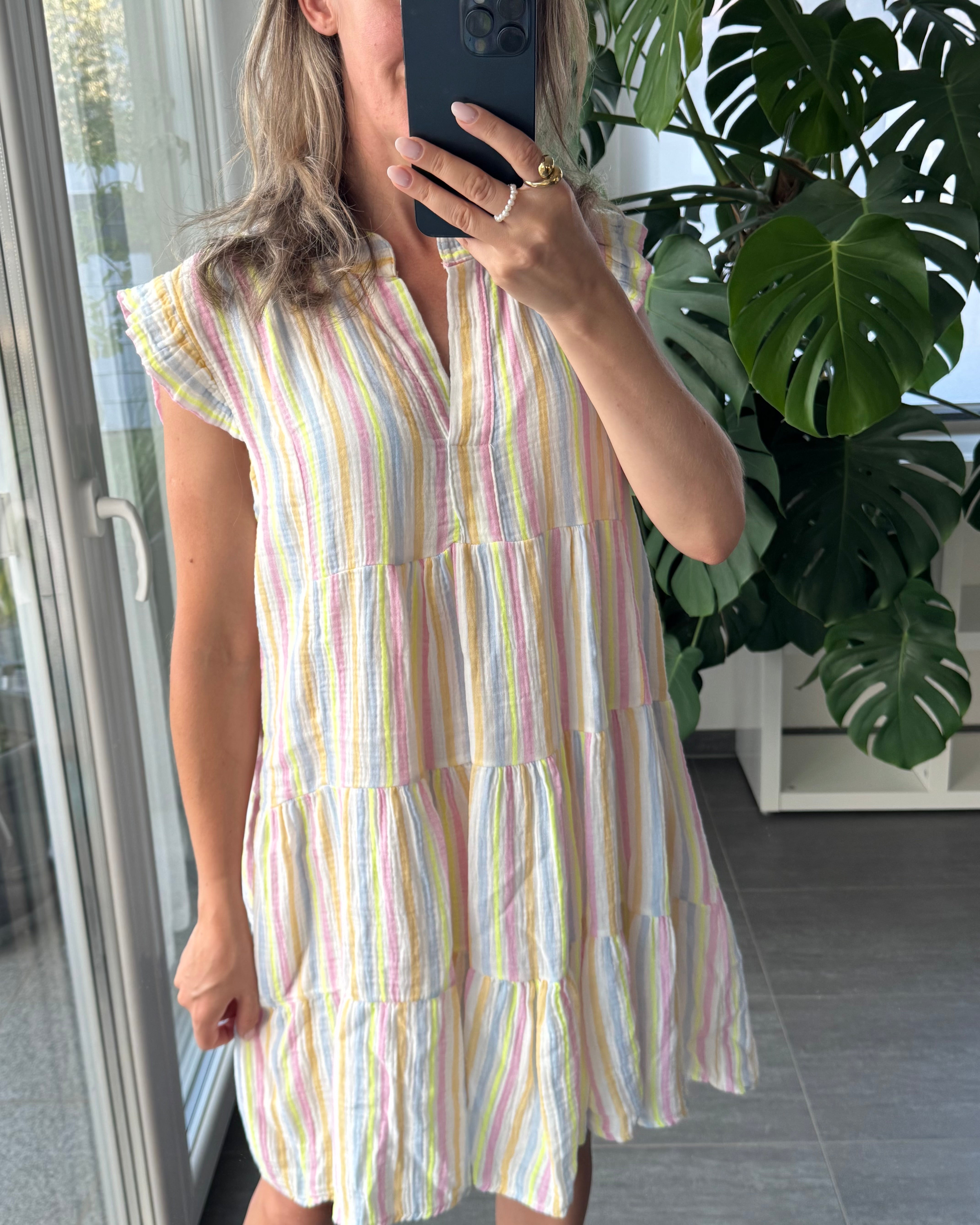 Musselinkleid Leni Pastel