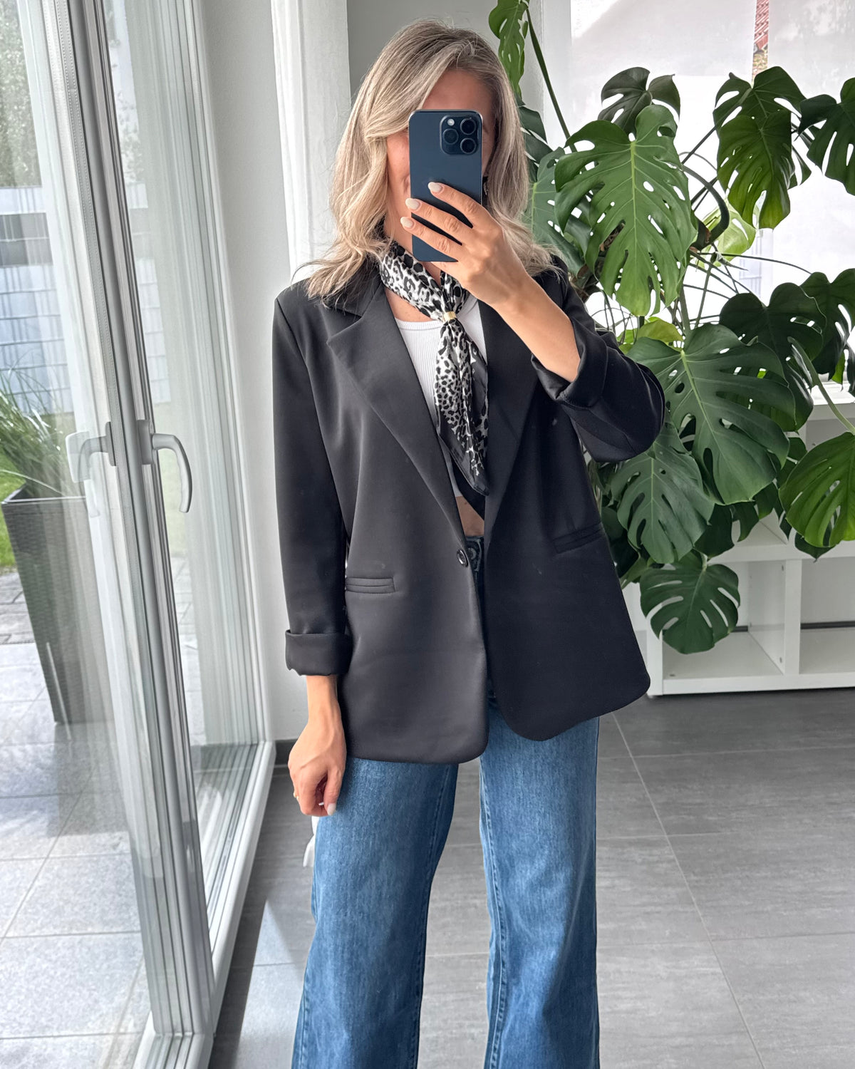 Daily Chic Blazer schwarz