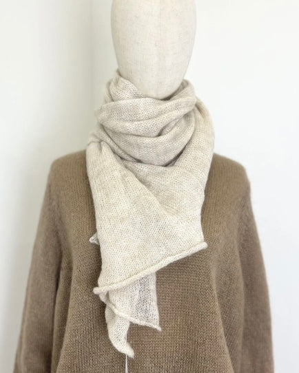 Mohair Schal BEIGE