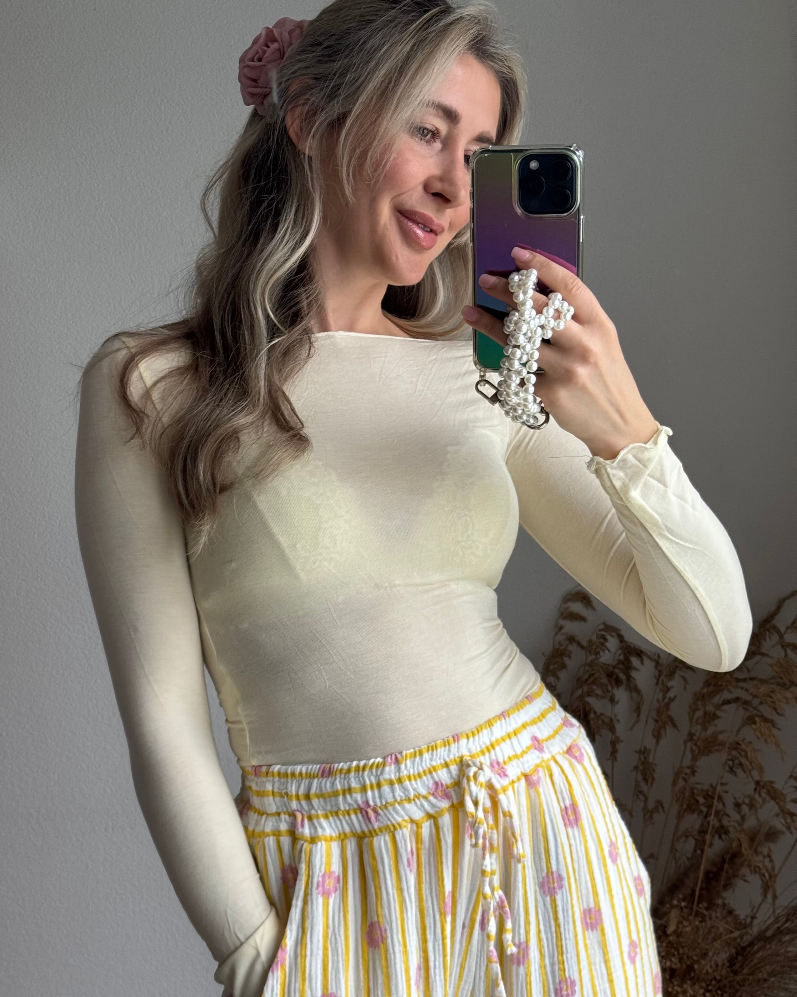 Supersoft & Stretchy Basictop Pastellgelb