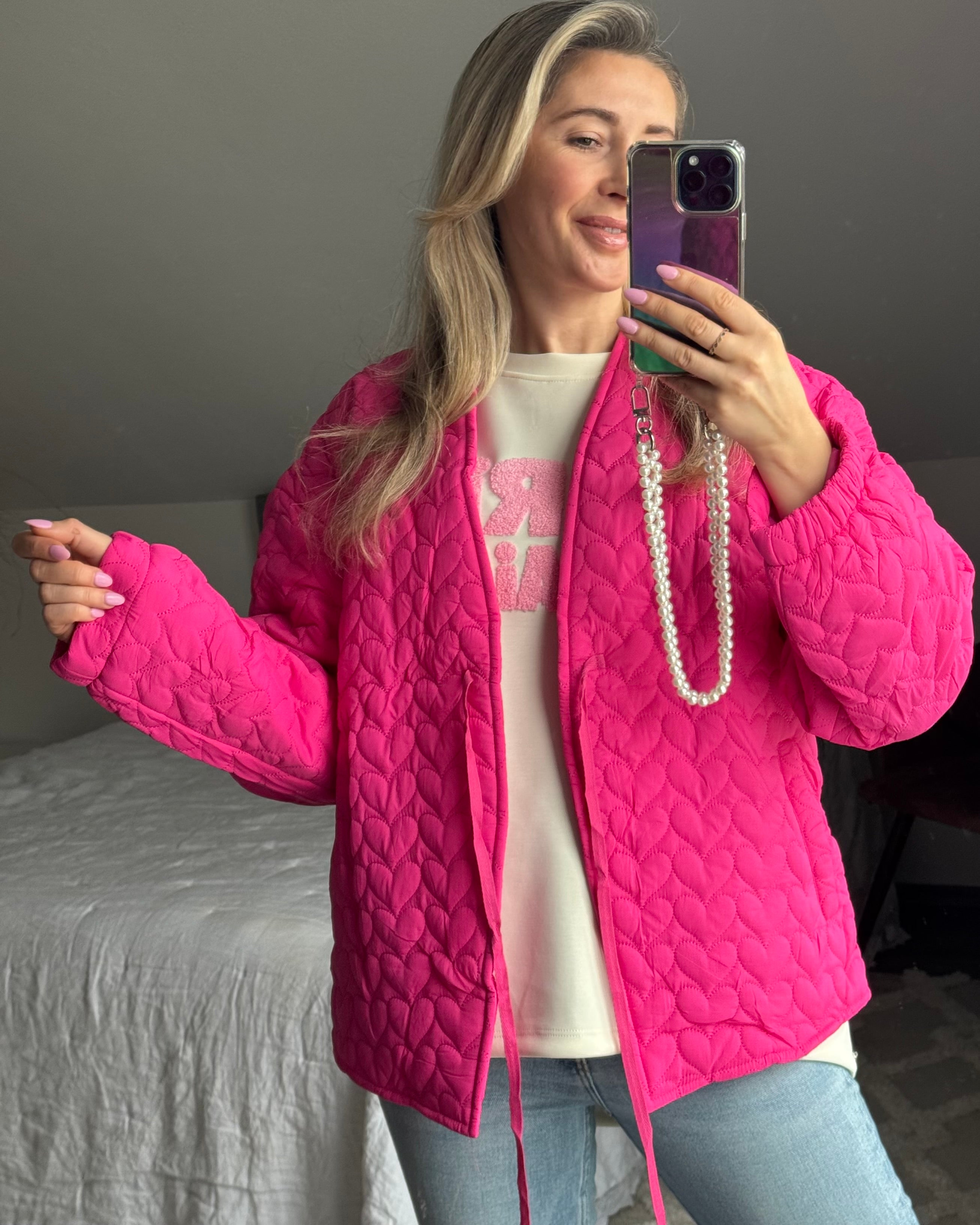 Gesteppte Jacke HEART