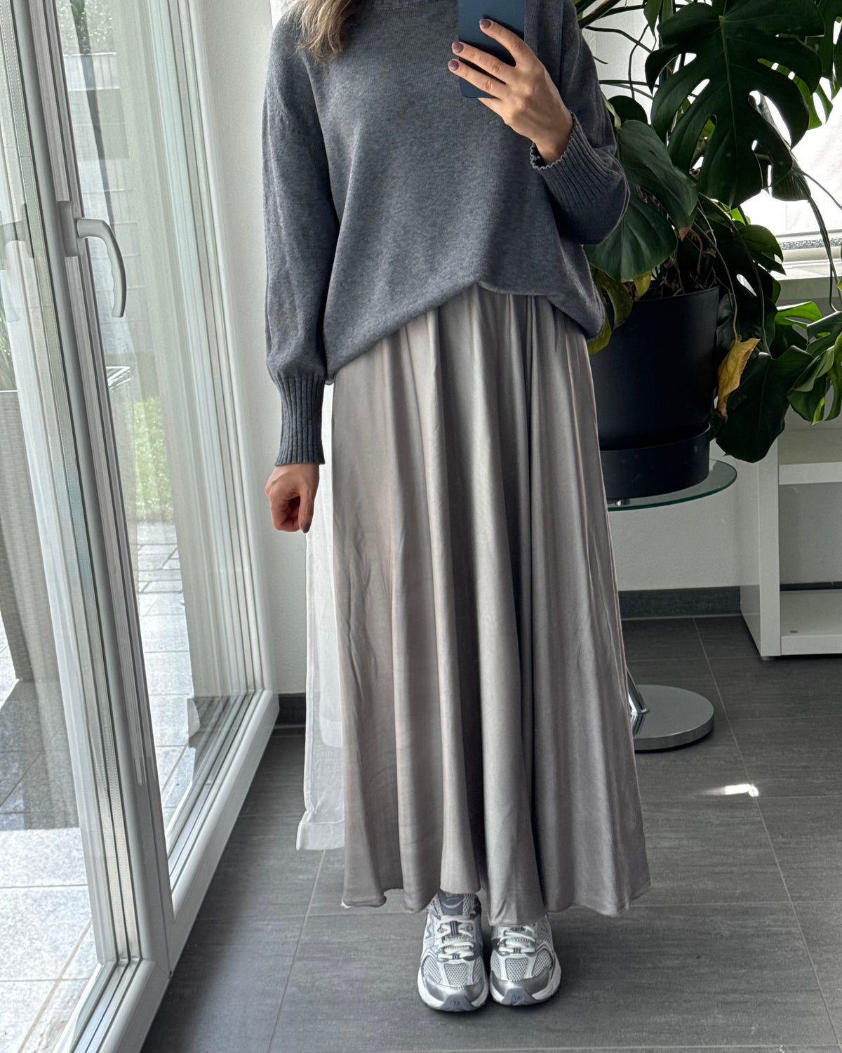 Viskoserock Pearl Grey